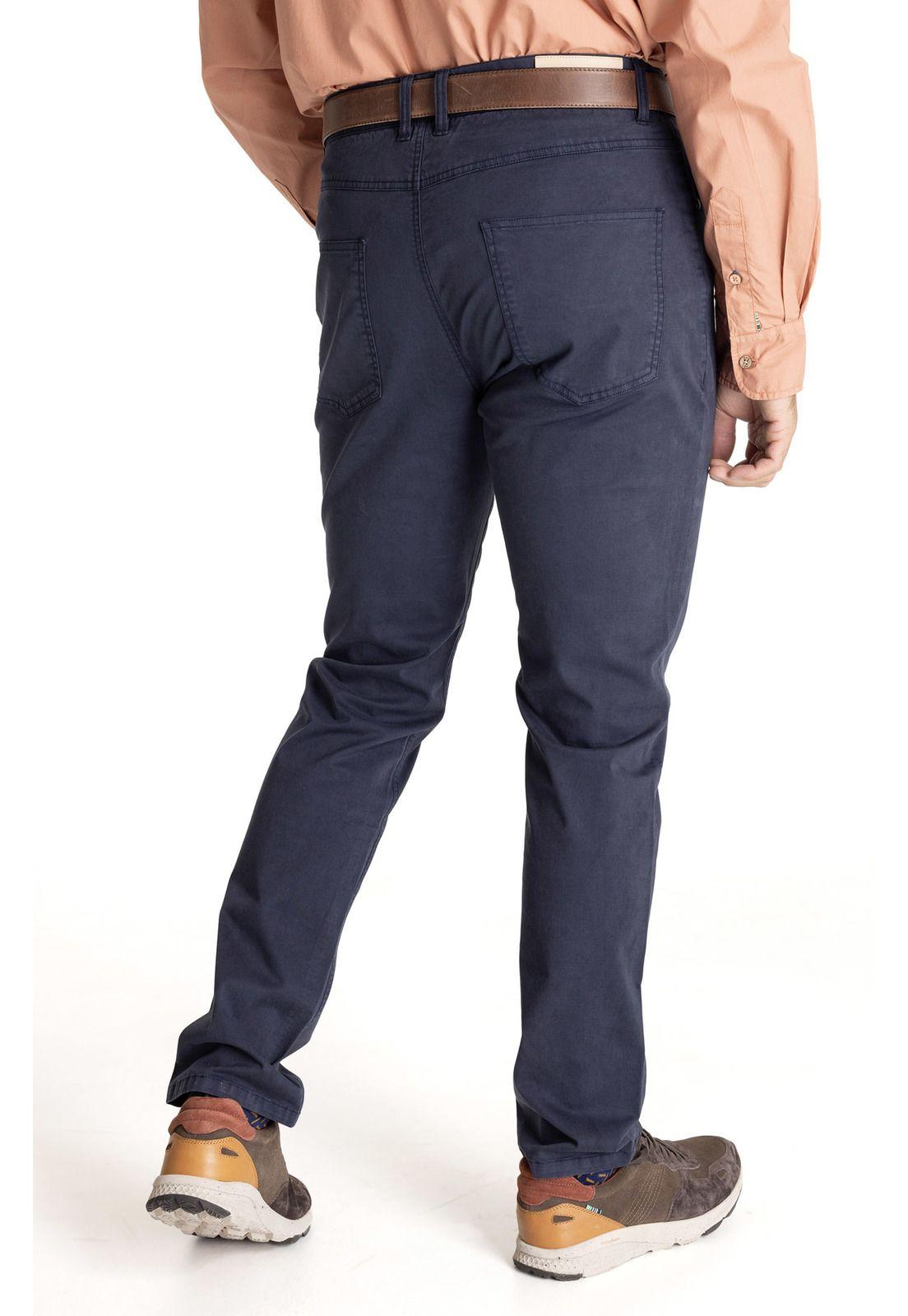 Pantalón Hombre Five Azul Oscuro-5