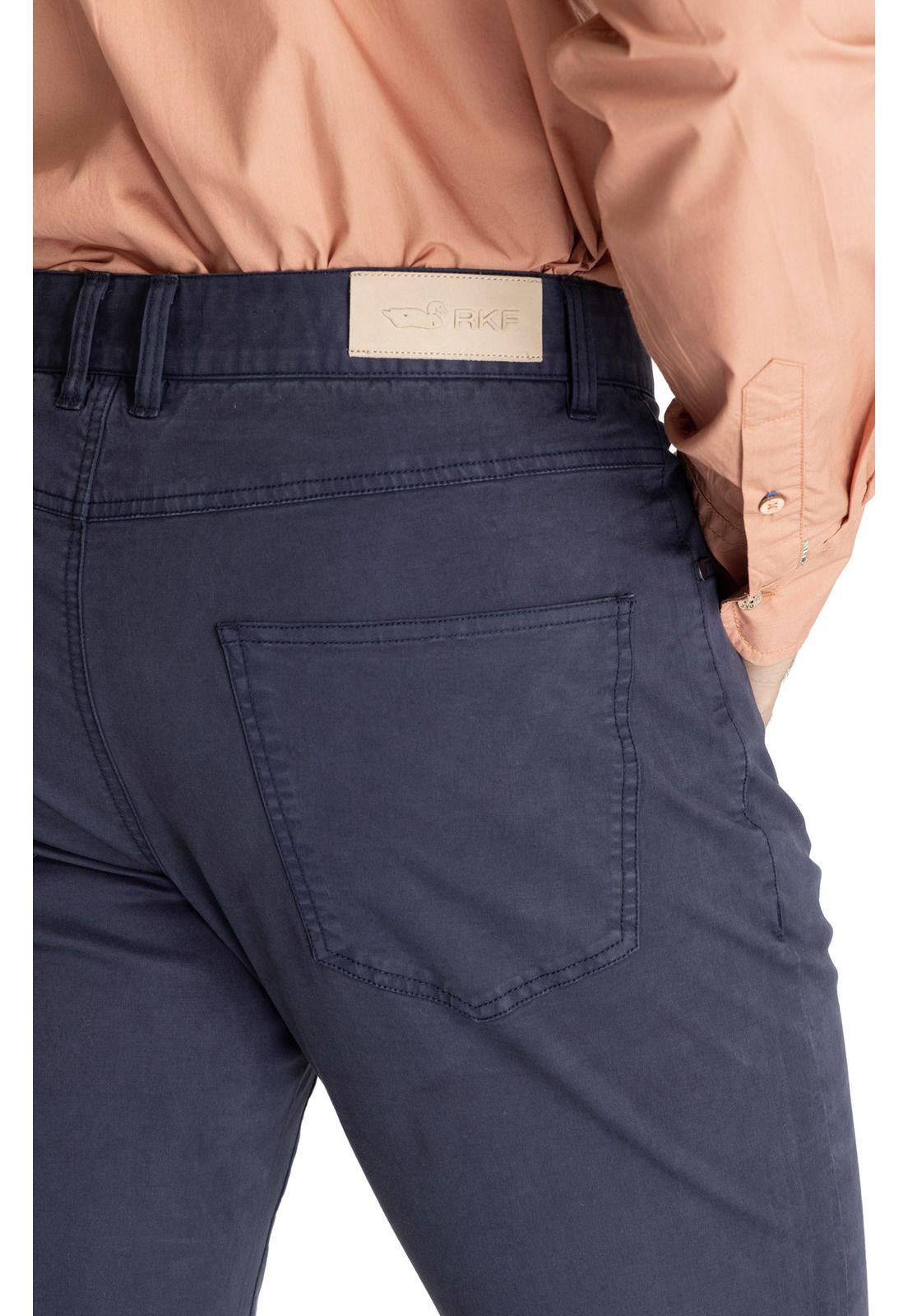 Pantalón Hombre Five Azul Oscuro-7