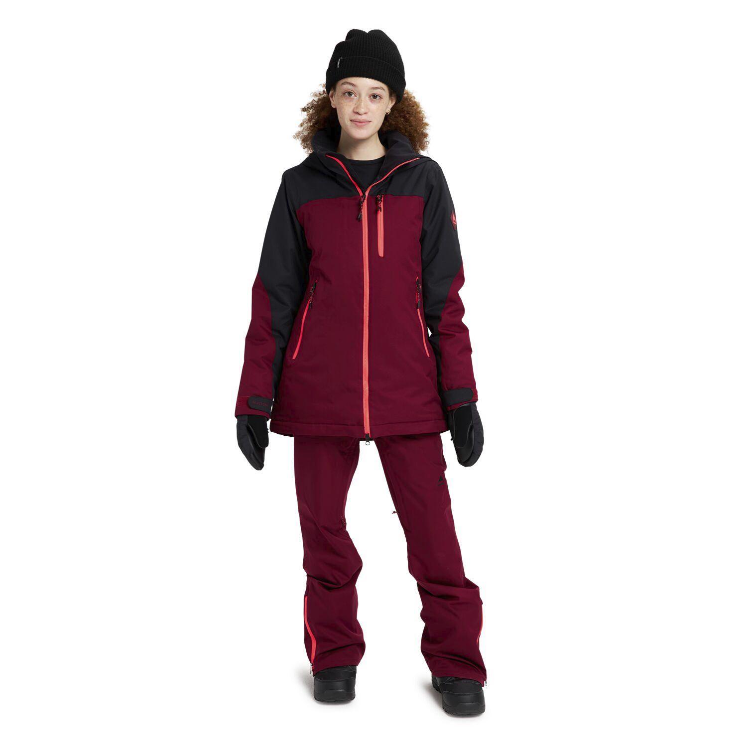 Parka Mujer Lelah Burdeo-1