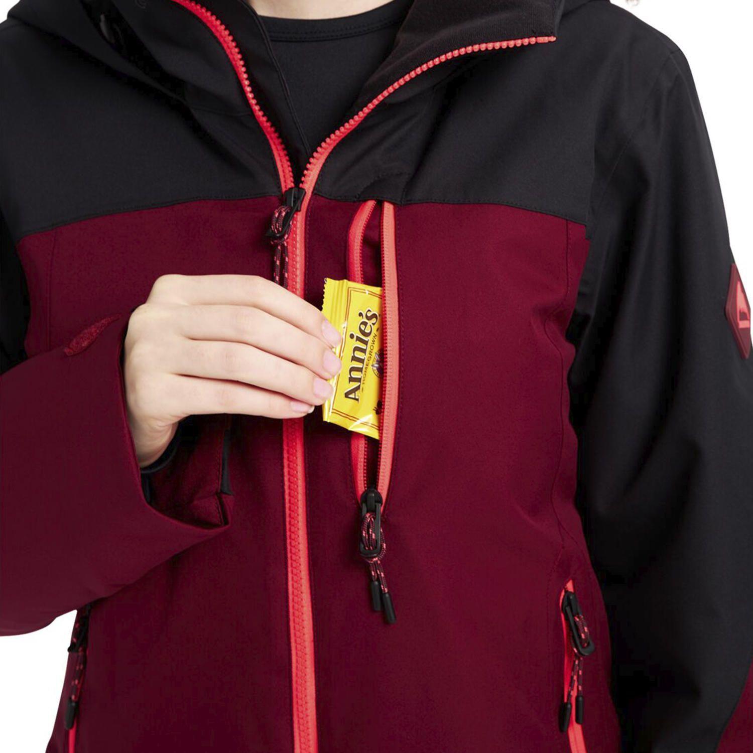 Parka Mujer Lelah Burdeo-4