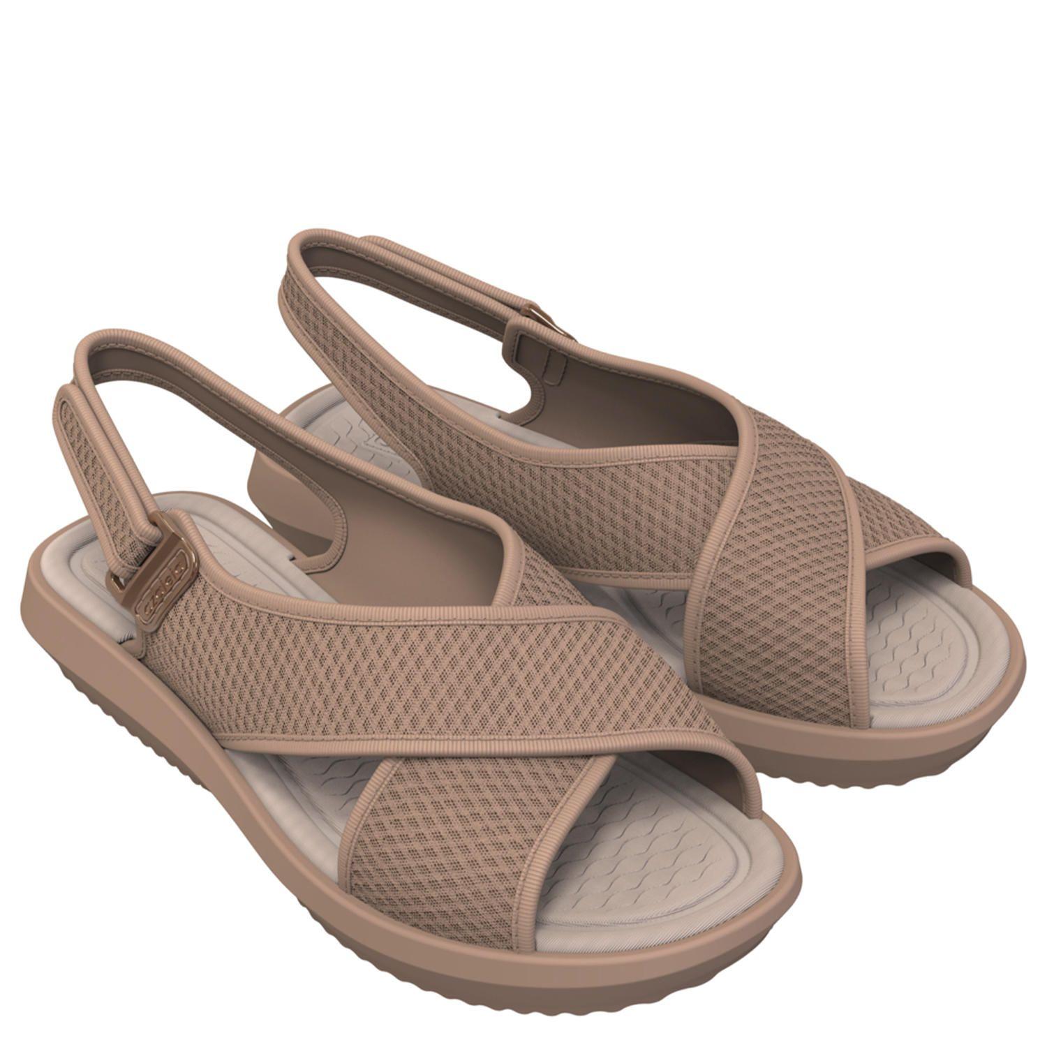 Sandalia Mujer Claudia Beige-0