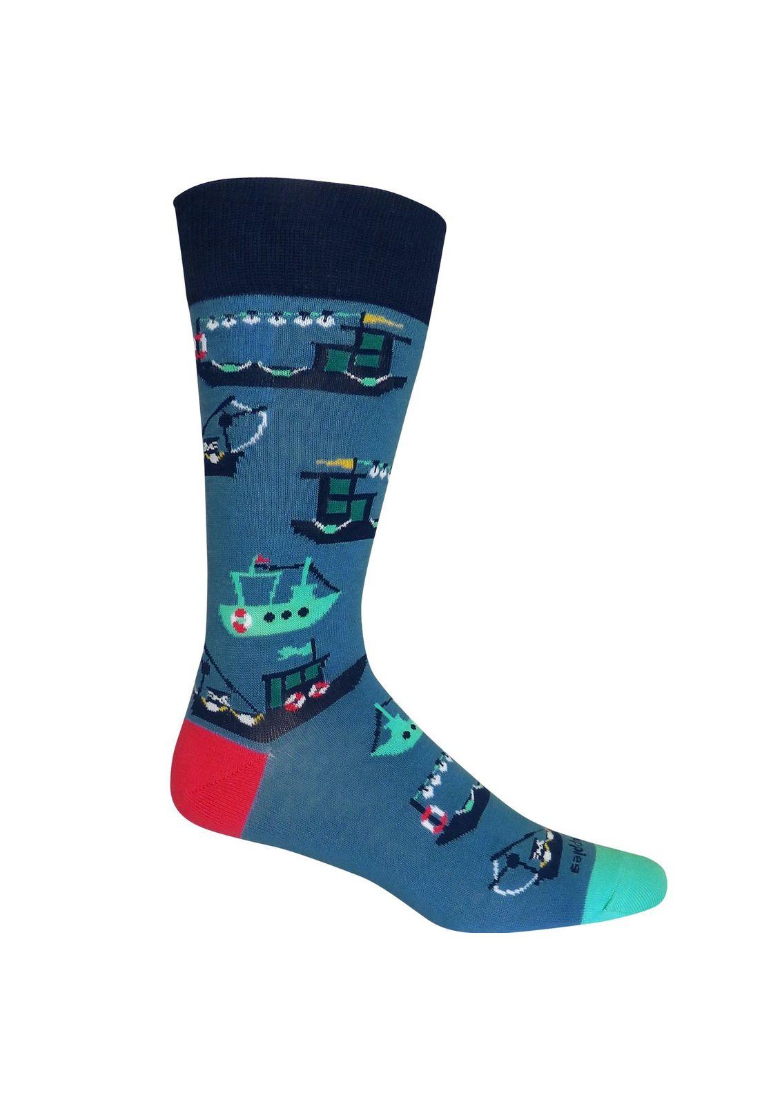 Calcetín Algodón H C Boats-0