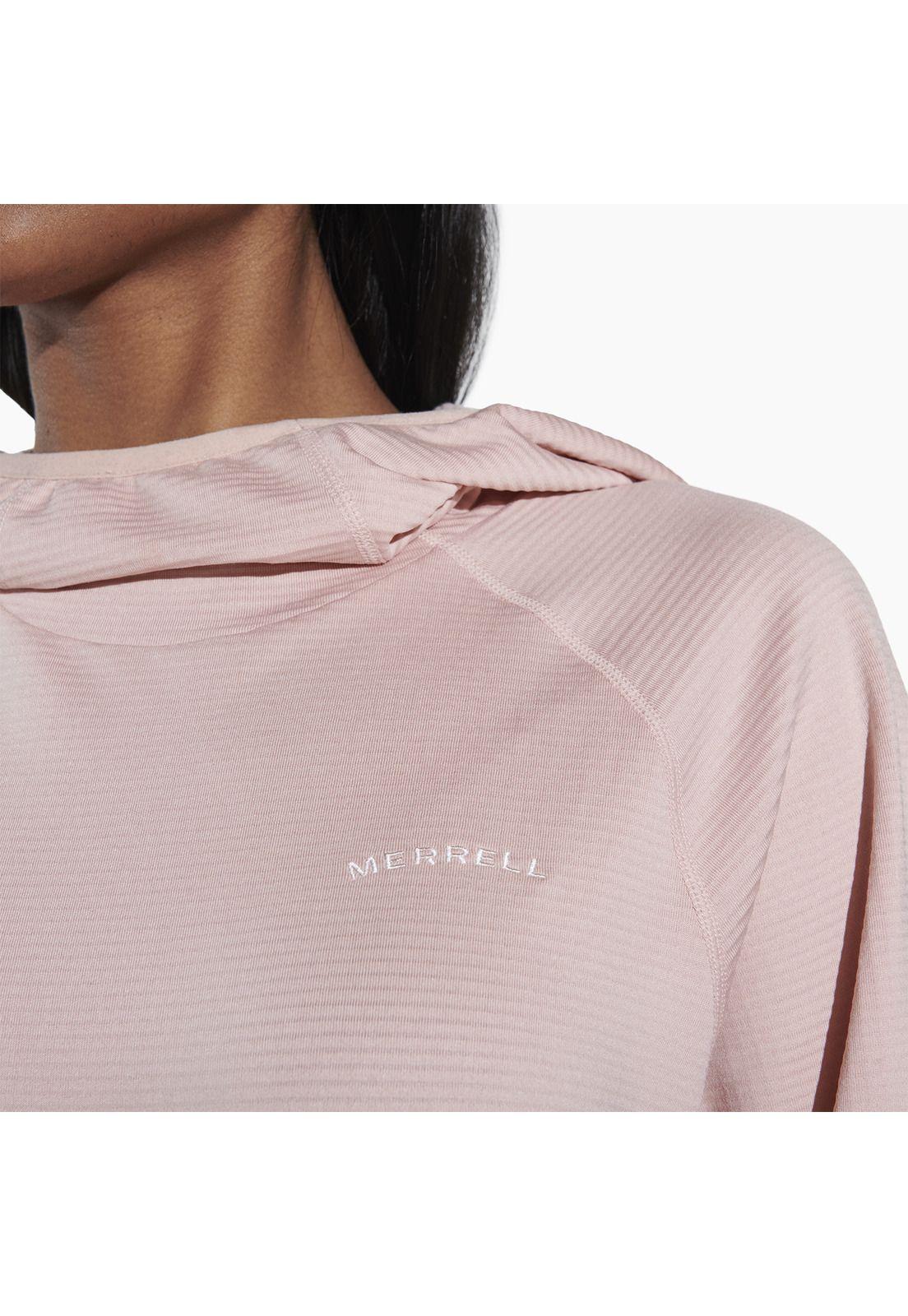 Polerón Mujer Geotex Pullover Rosado-1