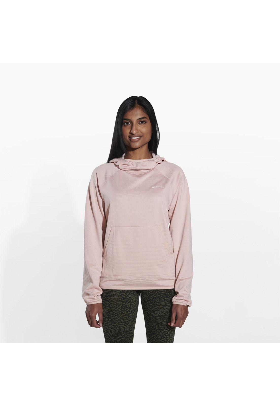 Polerón Mujer Geotex Pullover Rosado-2