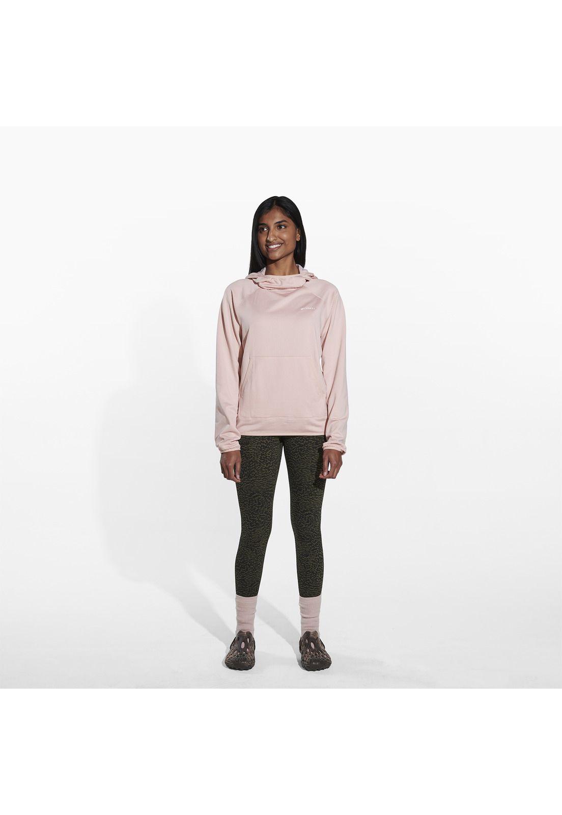Polerón Mujer Geotex Pullover Rosado-5