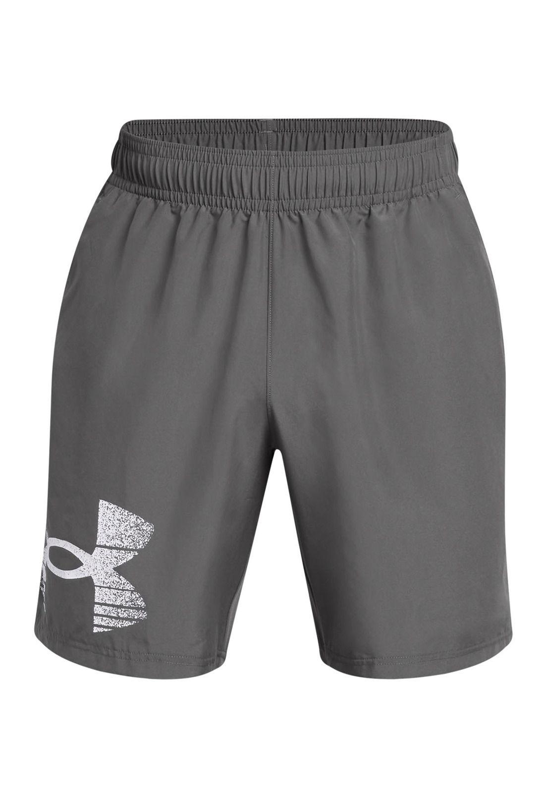 Shorts UA Tech Woven para hombre Gris-0