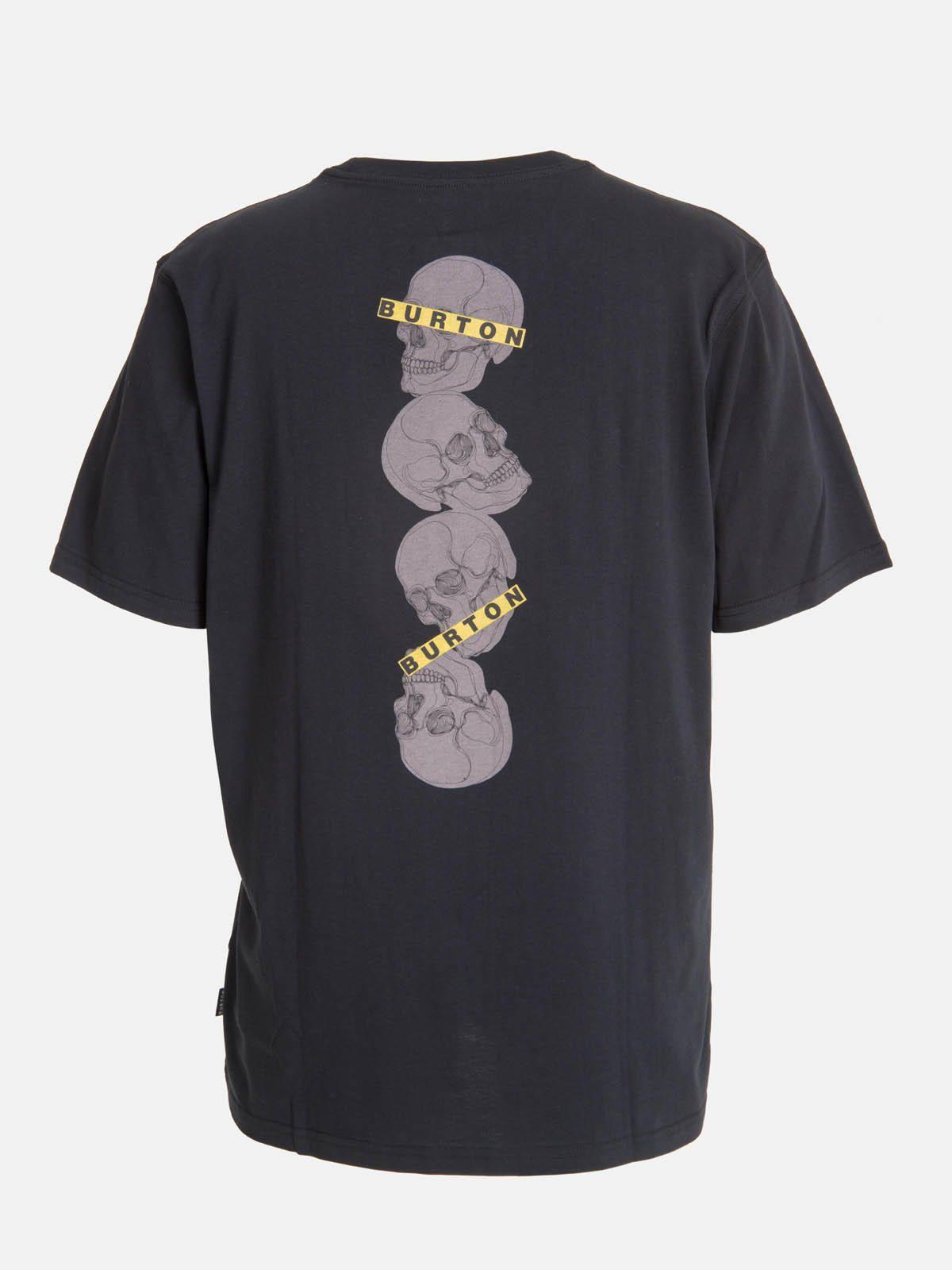 Polera m/c Hombre Skull tee Negro-6