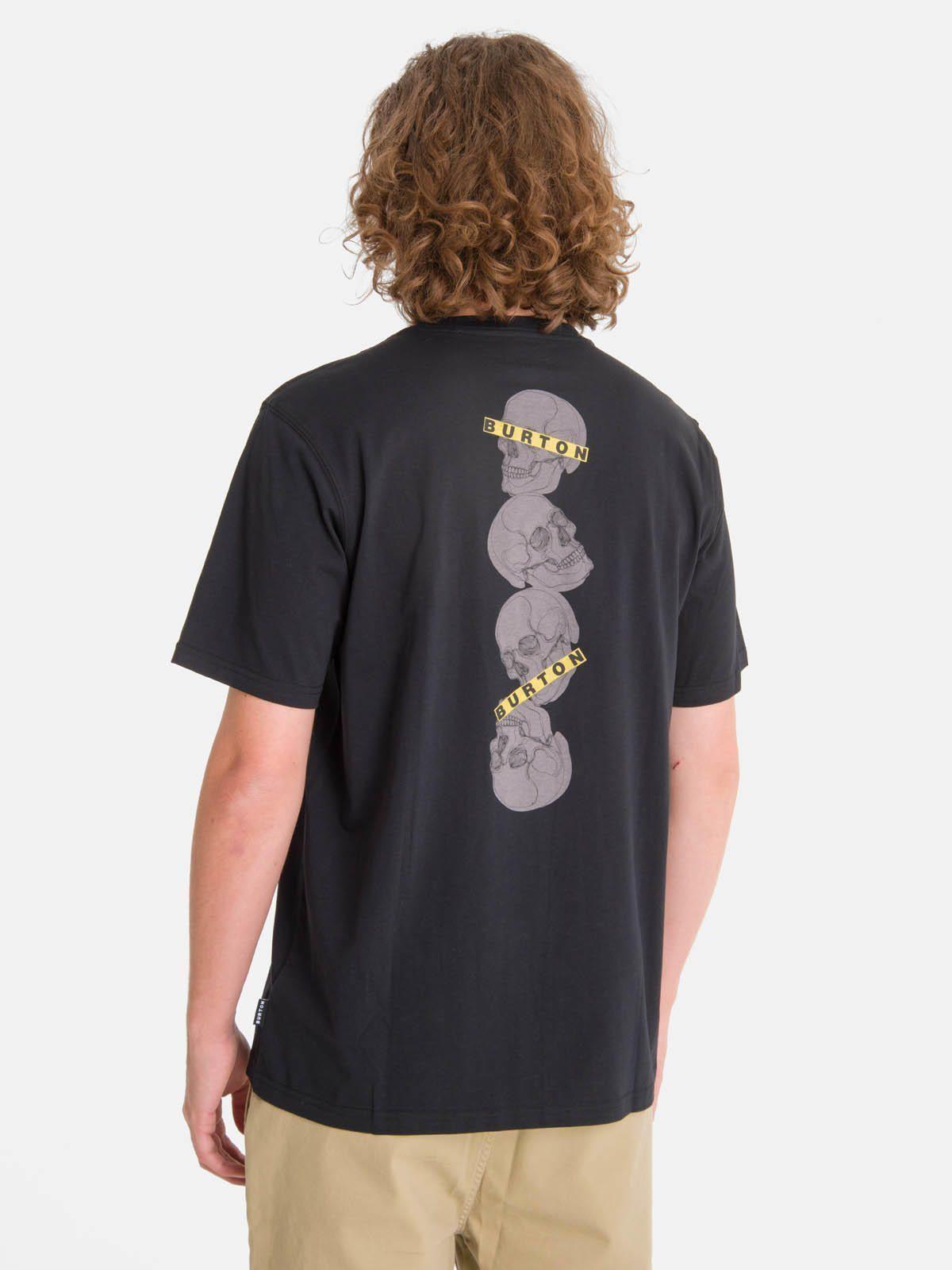 Polera m/c Hombre Skull tee Negro-1