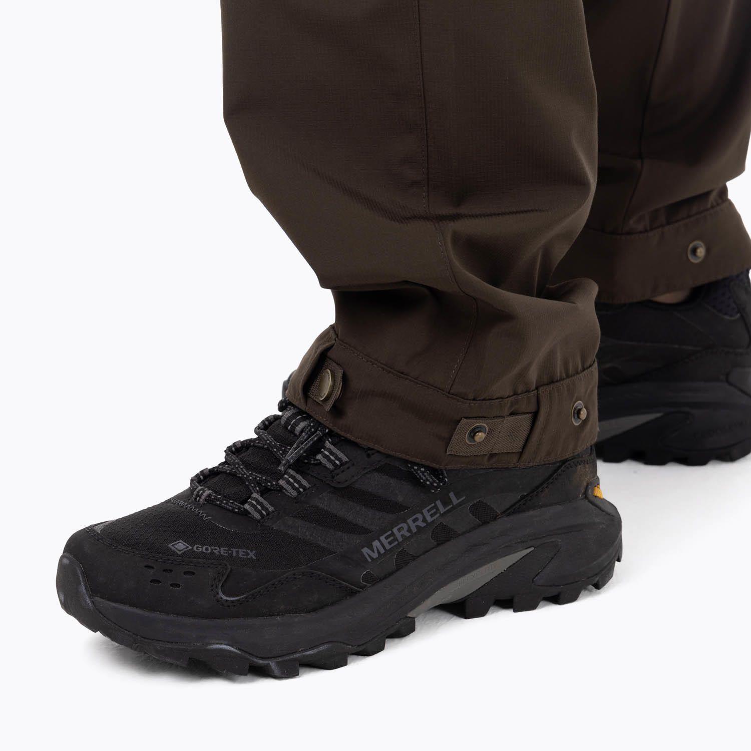 Pantalón Mujer Techn With Pre-Shaped Knees Café-6