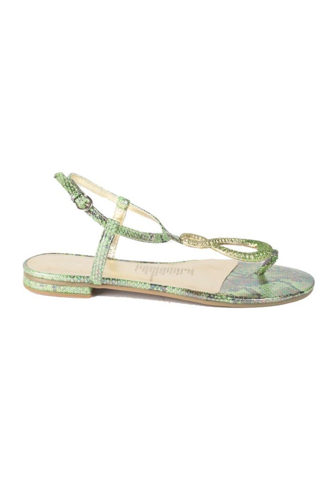 Sandalia 7Zeonette Verde-0