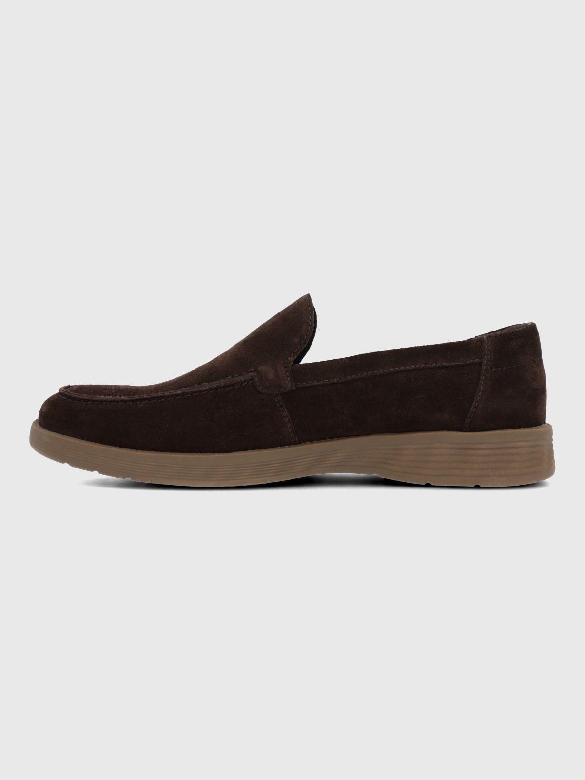 Mocasin Cuero Hombre Spinal Moc Café-4