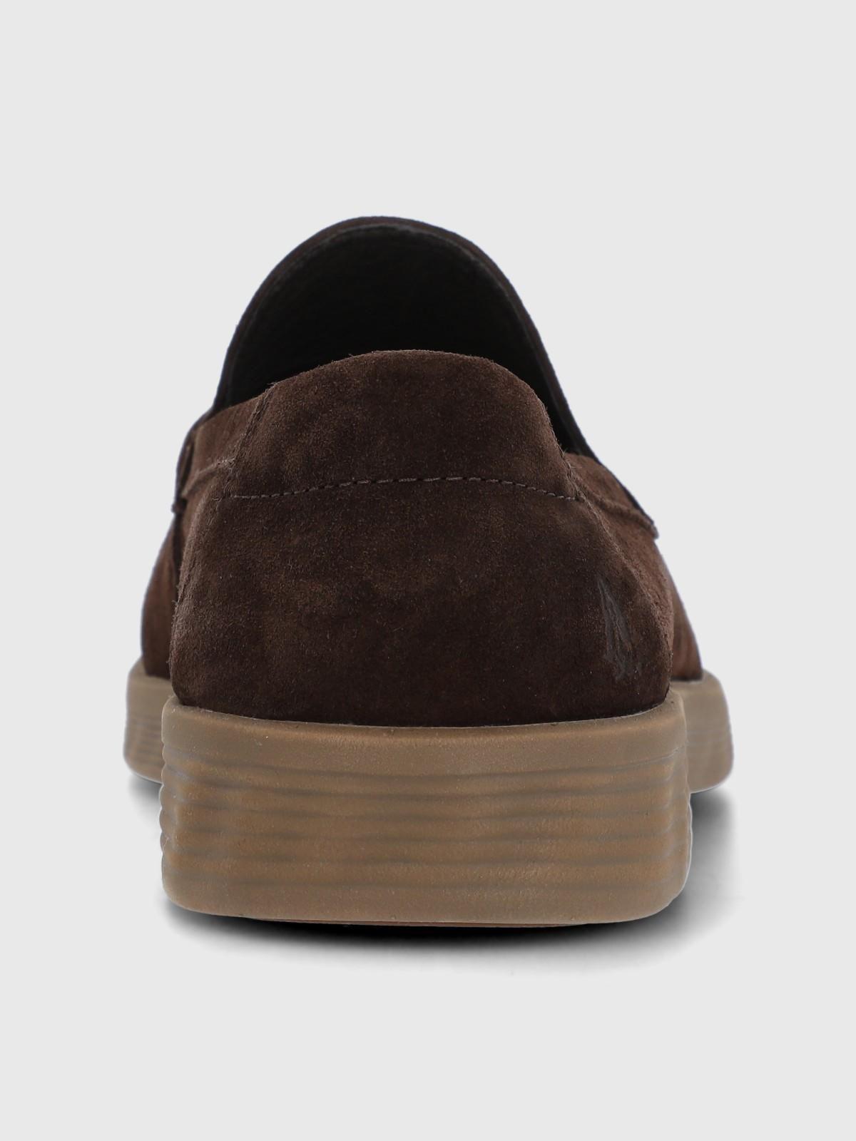 Mocasin Cuero Hombre Spinal Moc Café-6