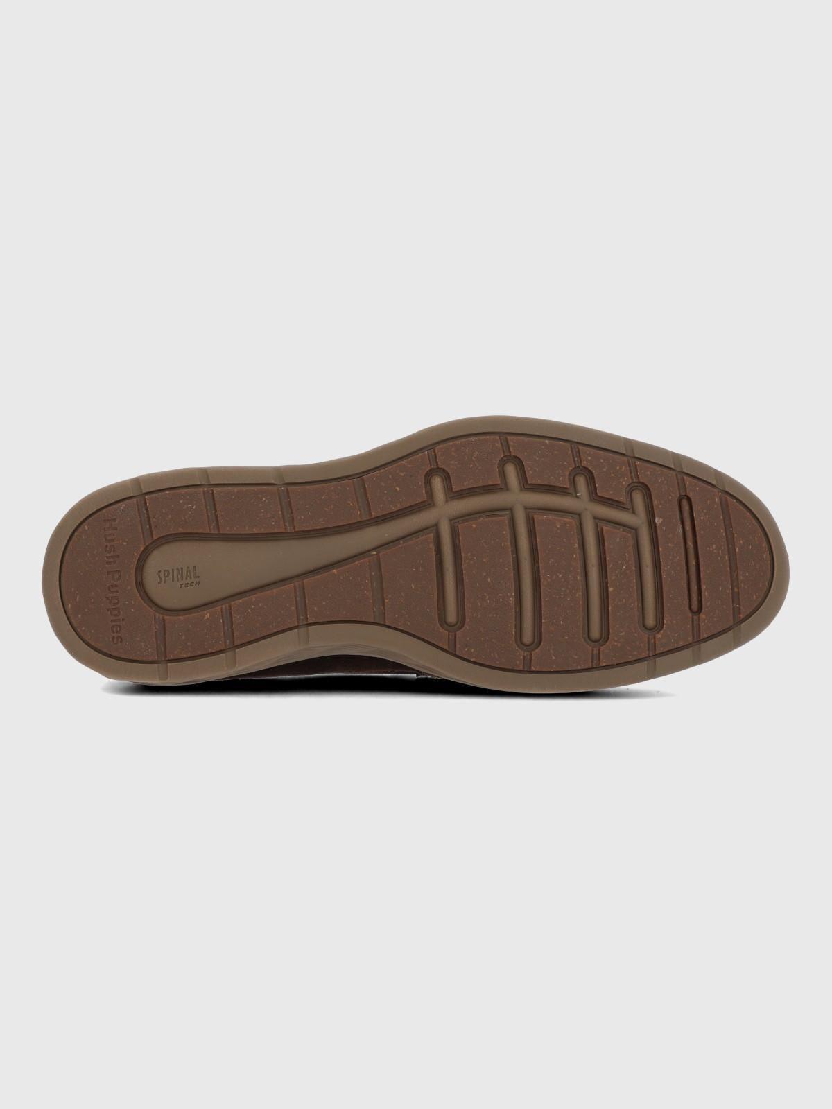 Mocasin Cuero Hombre Spinal Moc Café-7