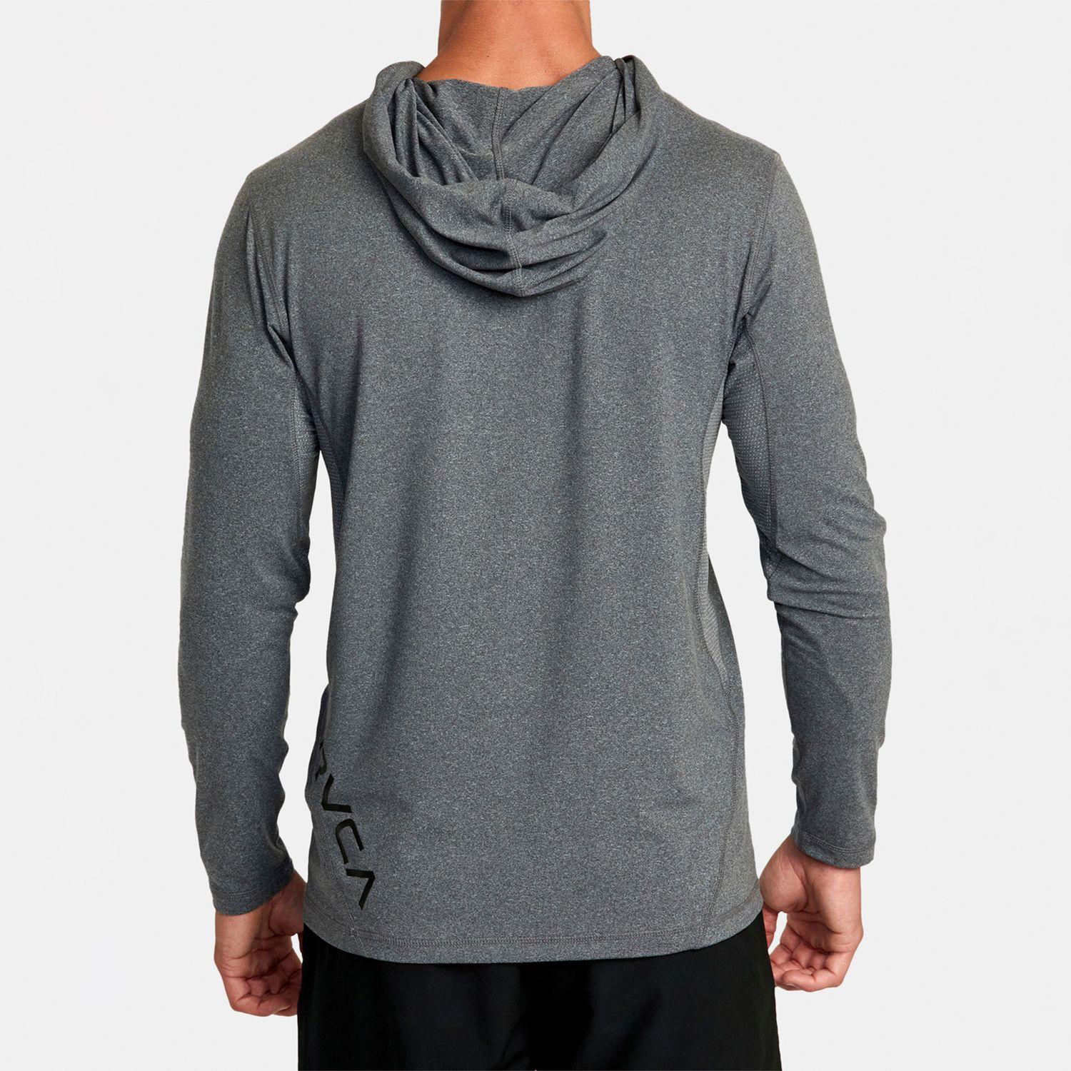 Polera Hombre Sport Vent Hood M Kt Gris-1