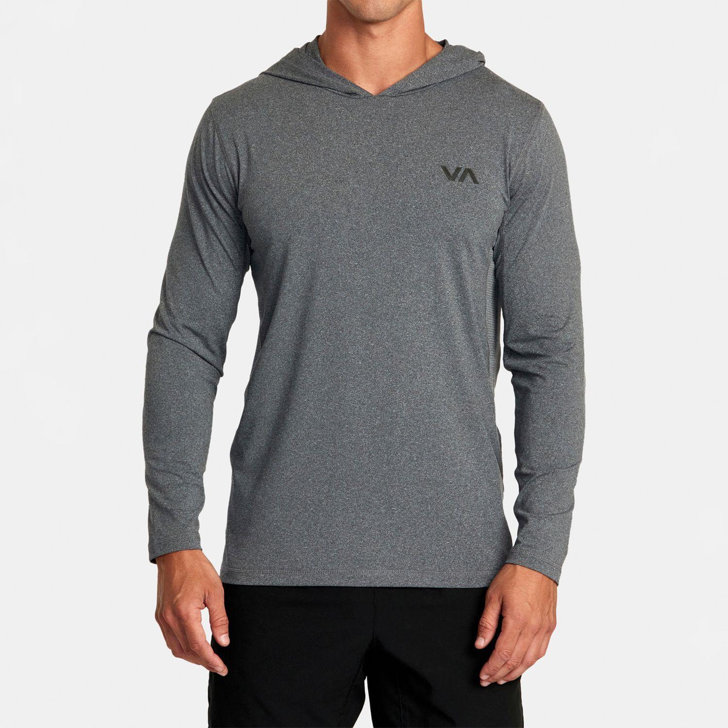 Polera Hombre Sport Vent Hood M Kt Gris-0