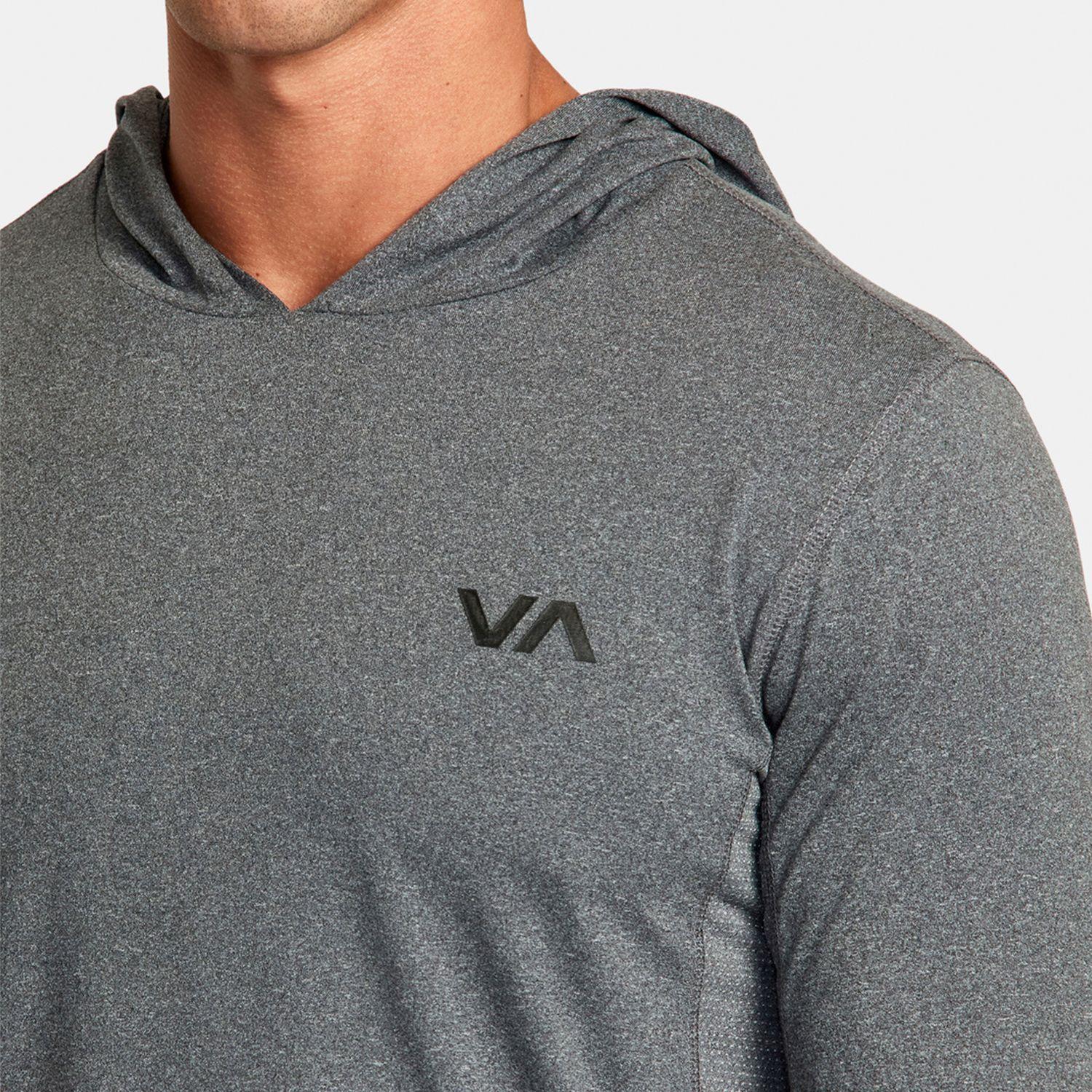 Polera Hombre Sport Vent Hood M Kt Gris-3