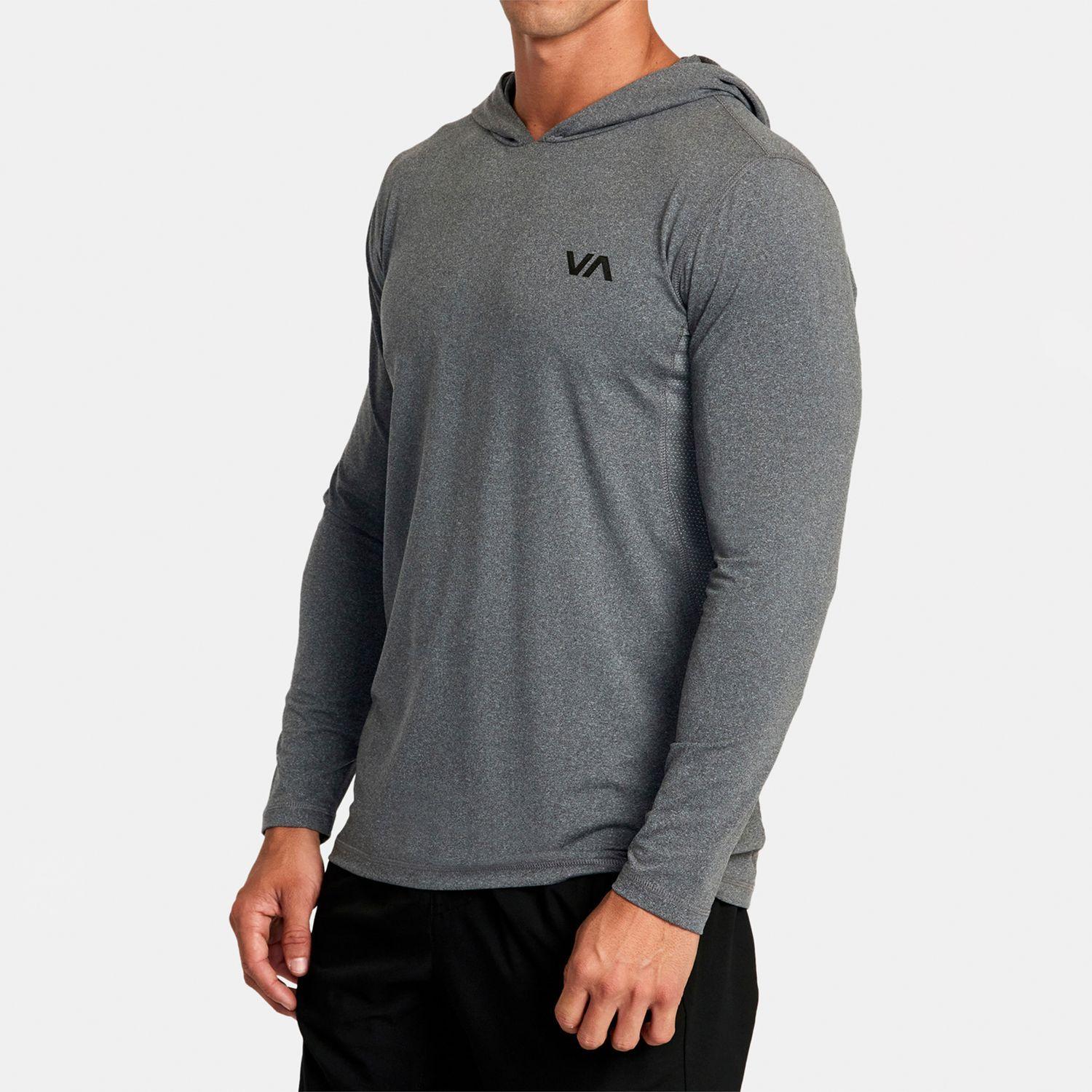 Polera Hombre Sport Vent Hood M Kt Gris-4