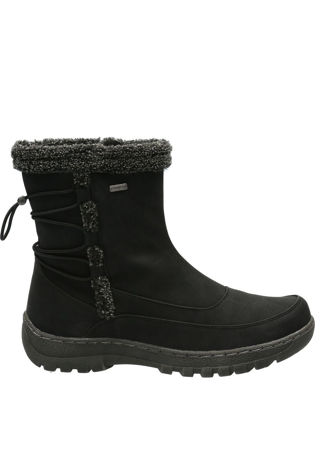 Botín Mujer Paolo Negro-1