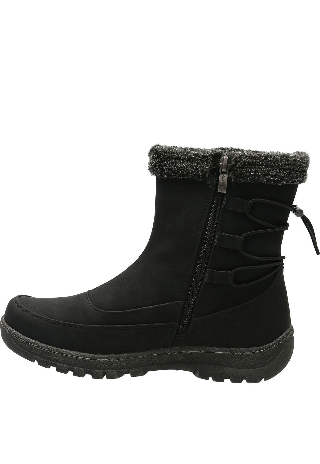 Botín Mujer Paolo Negro-4