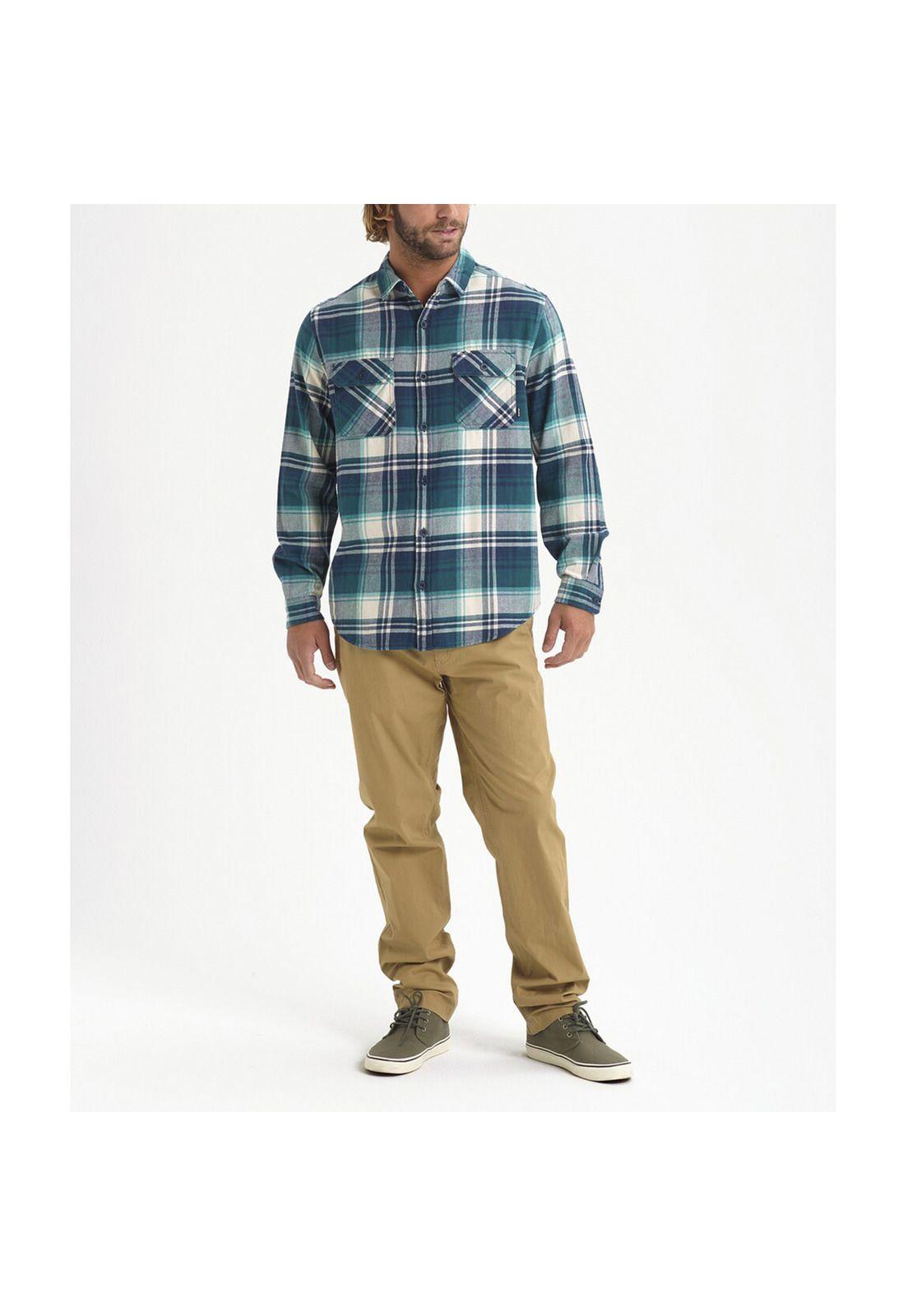 camisa manga larga hombre m bright on-1