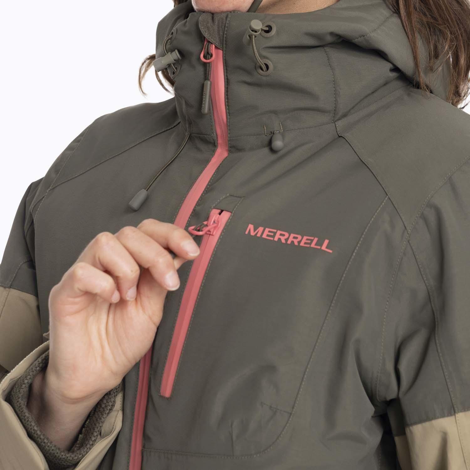 Parka Mujer Pecos 3 In 1 Café oscuro Merrell-6