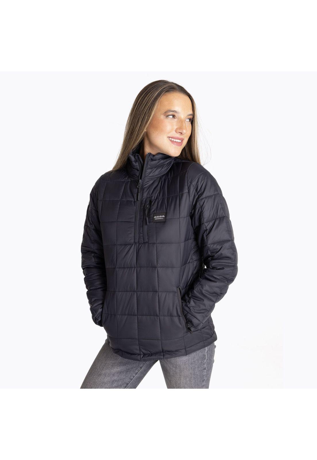 Parka Mujer Anorak Negro-0