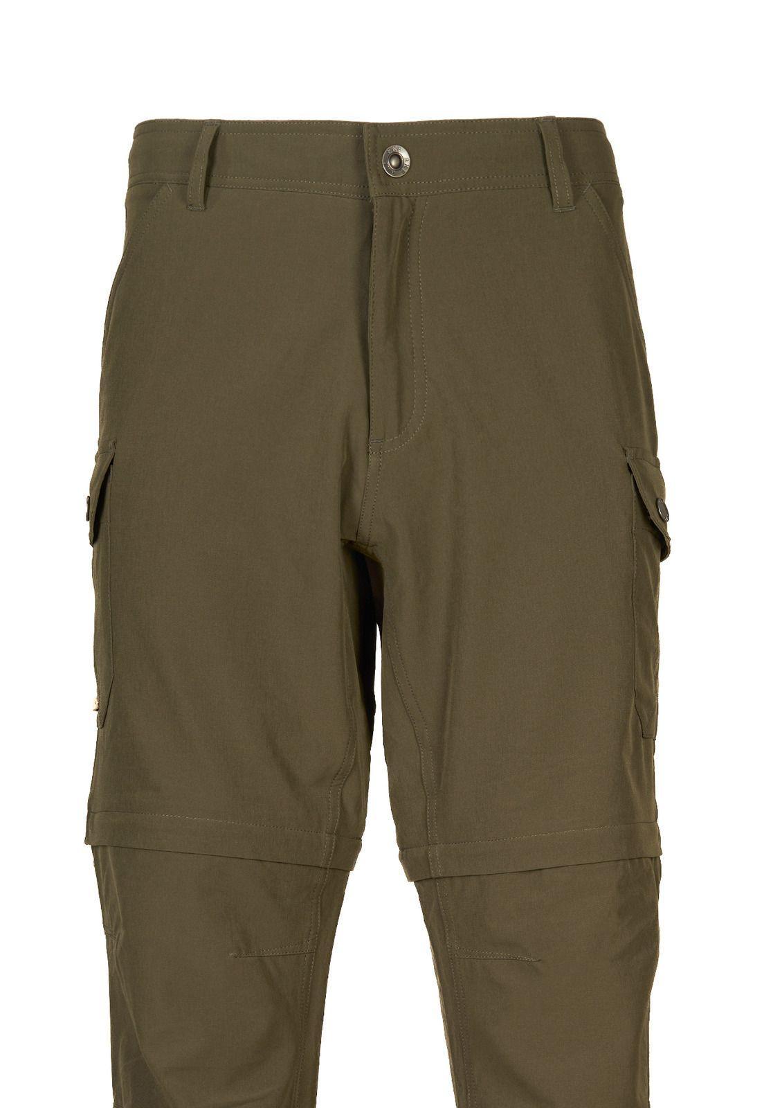 Pantalón Desmontable Fib Reciclada Mujer Verde-3