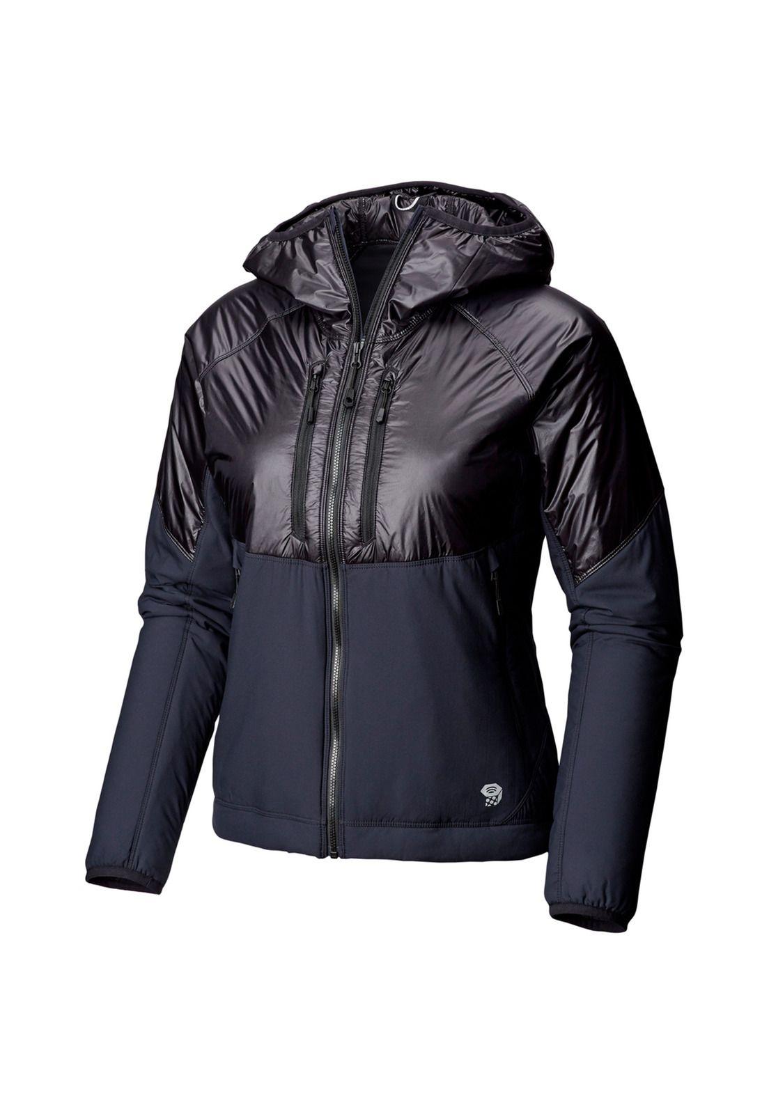Parka Mujer Kor Strata Hoody Negro-1