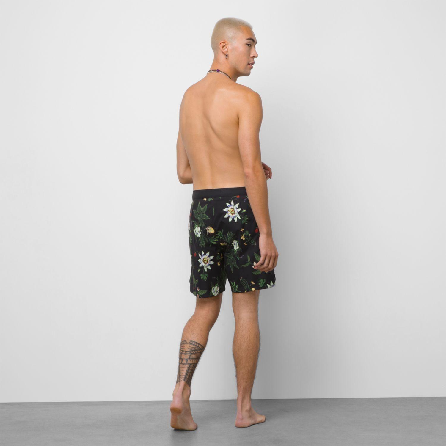 Traje De Baño Hombre Mixed Ii Blackbotanicalgarden-1