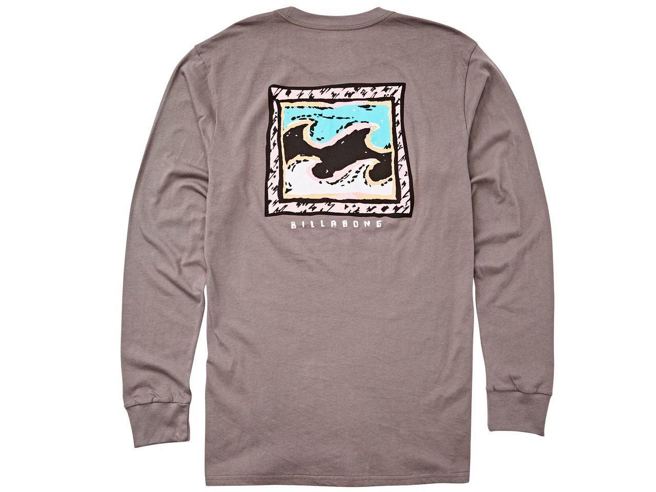 Polera M/L Hombre High Tide Gris-1