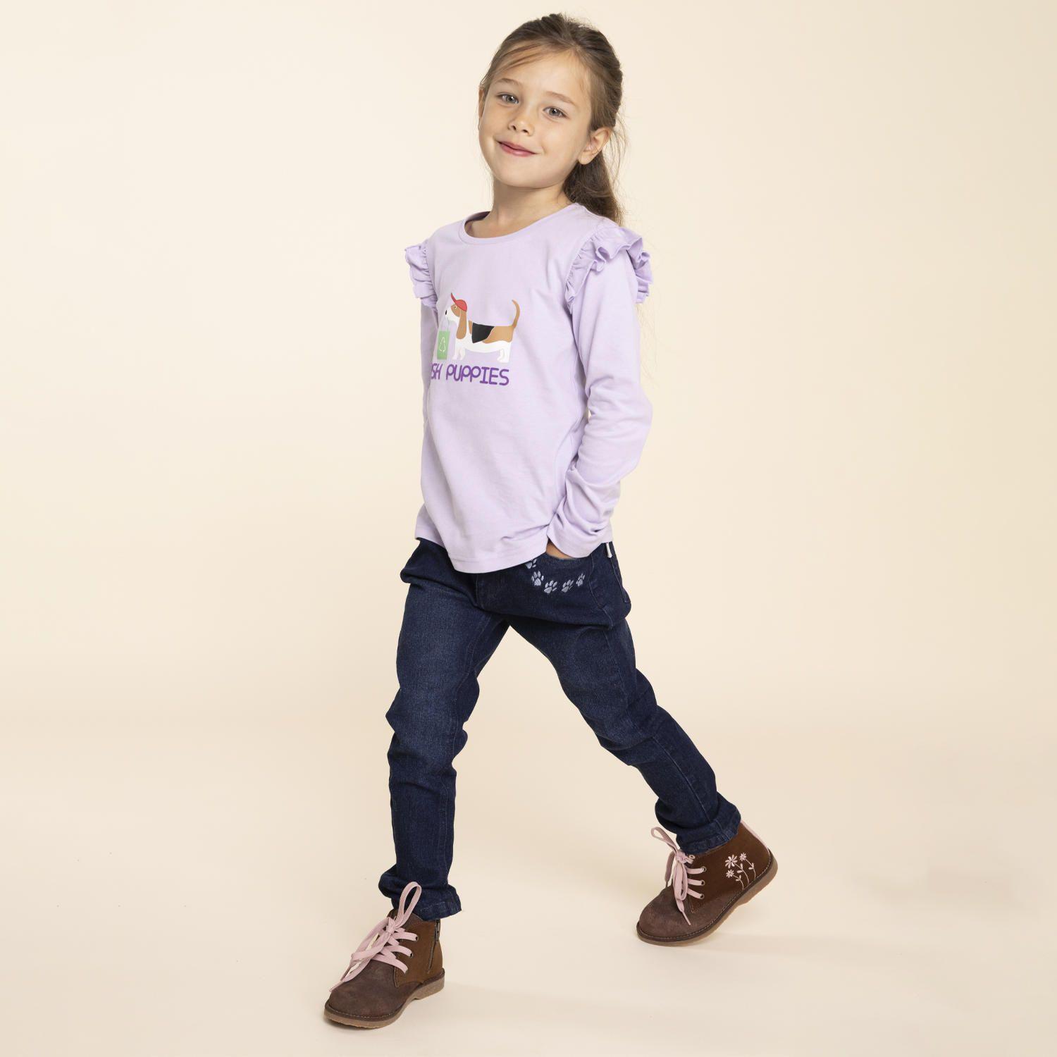 Polera Niña Planet Lila-3