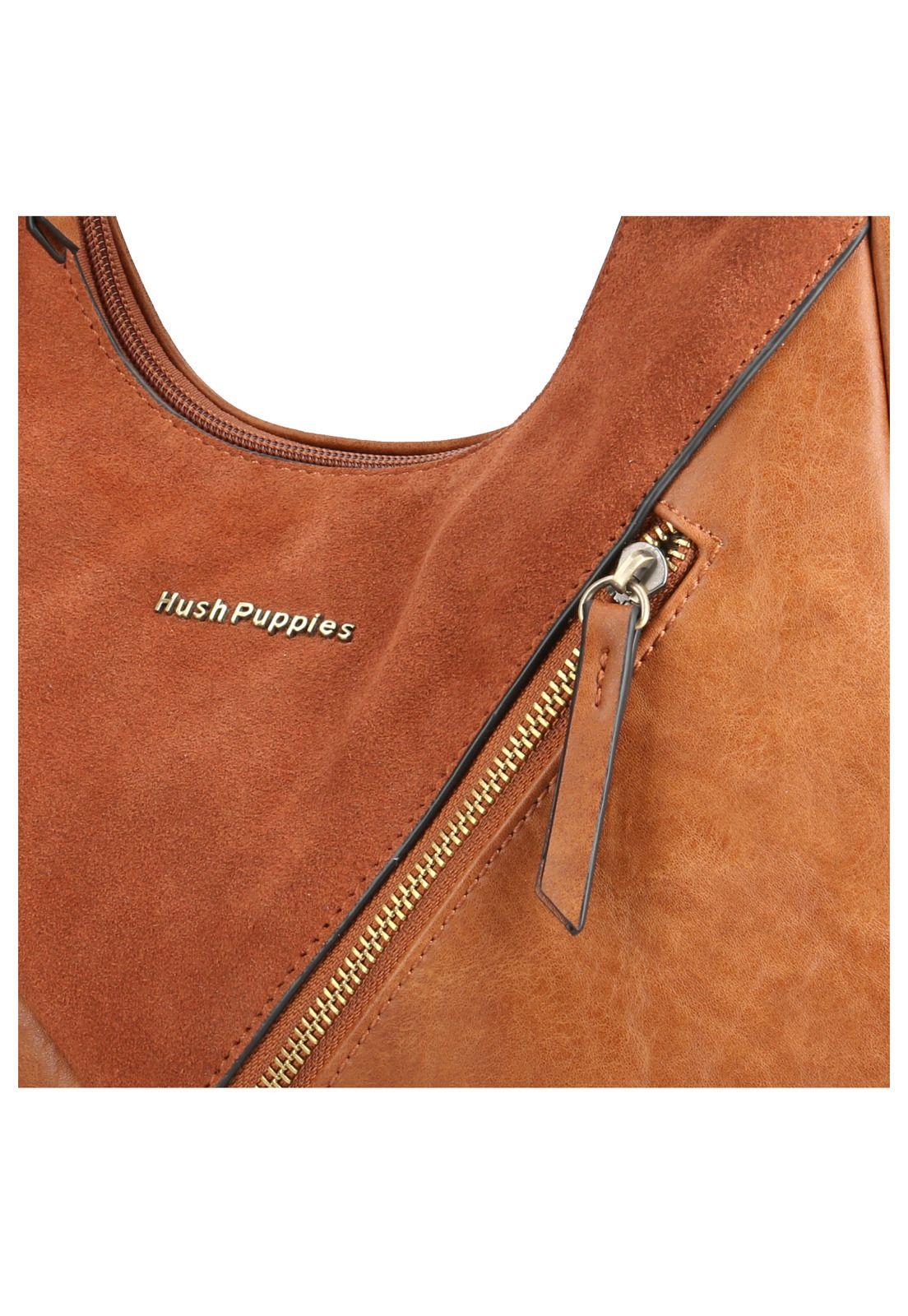 Cartera Cuero Mujer Linney Hobo Café-4