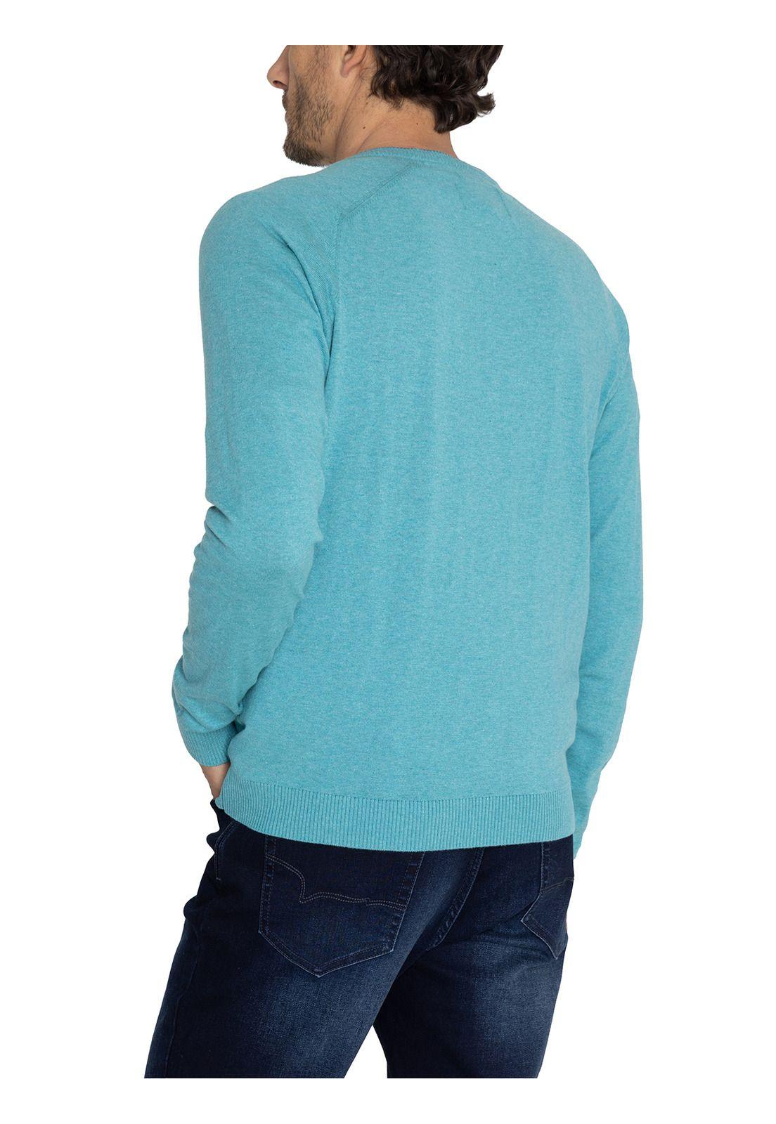 Chaleco Algodón Orgánico Angri Azul Hombre -6