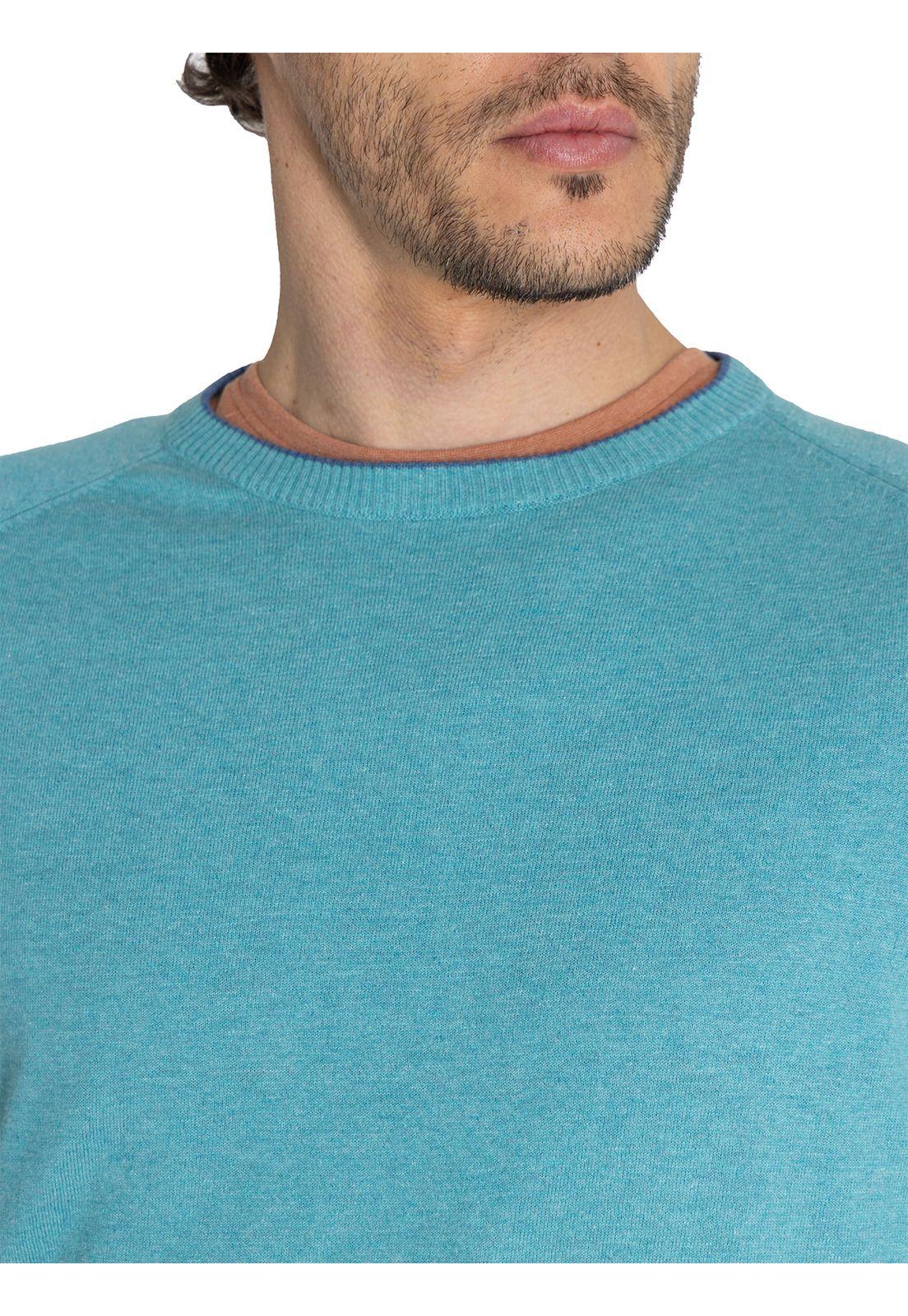 Chaleco Algodón Orgánico Angri Azul Hombre -7