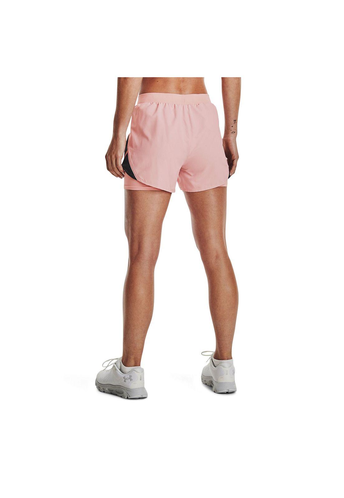 Short Mujer Fly By 2.0 2N1 Rosado-3