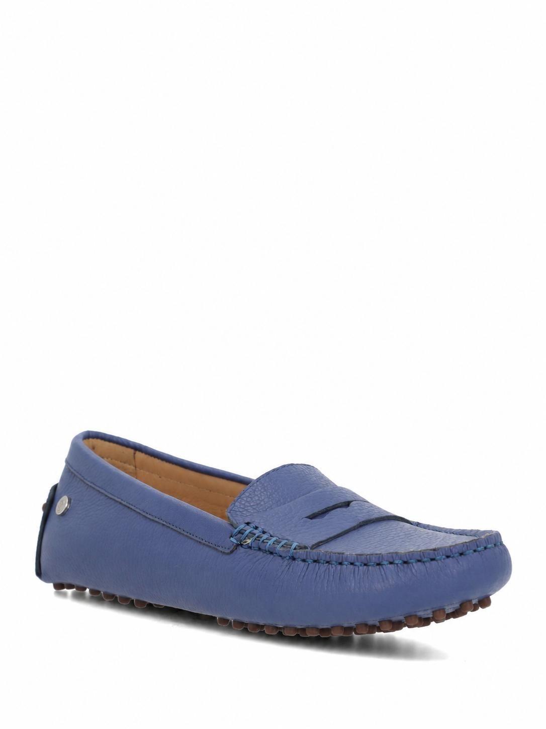 Mocasin Mujer Band Azul-1