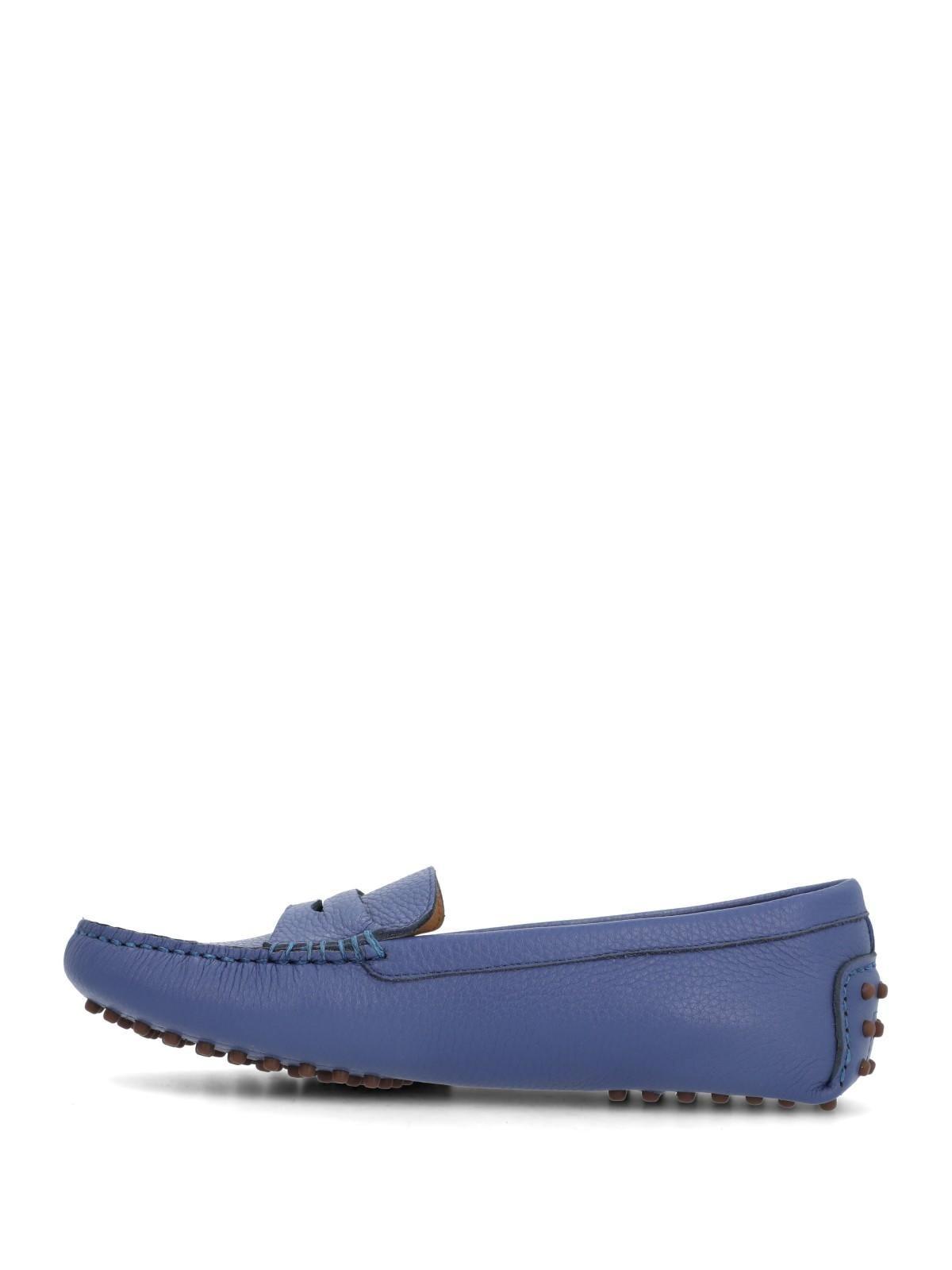 Mocasin Mujer Band Azul-5