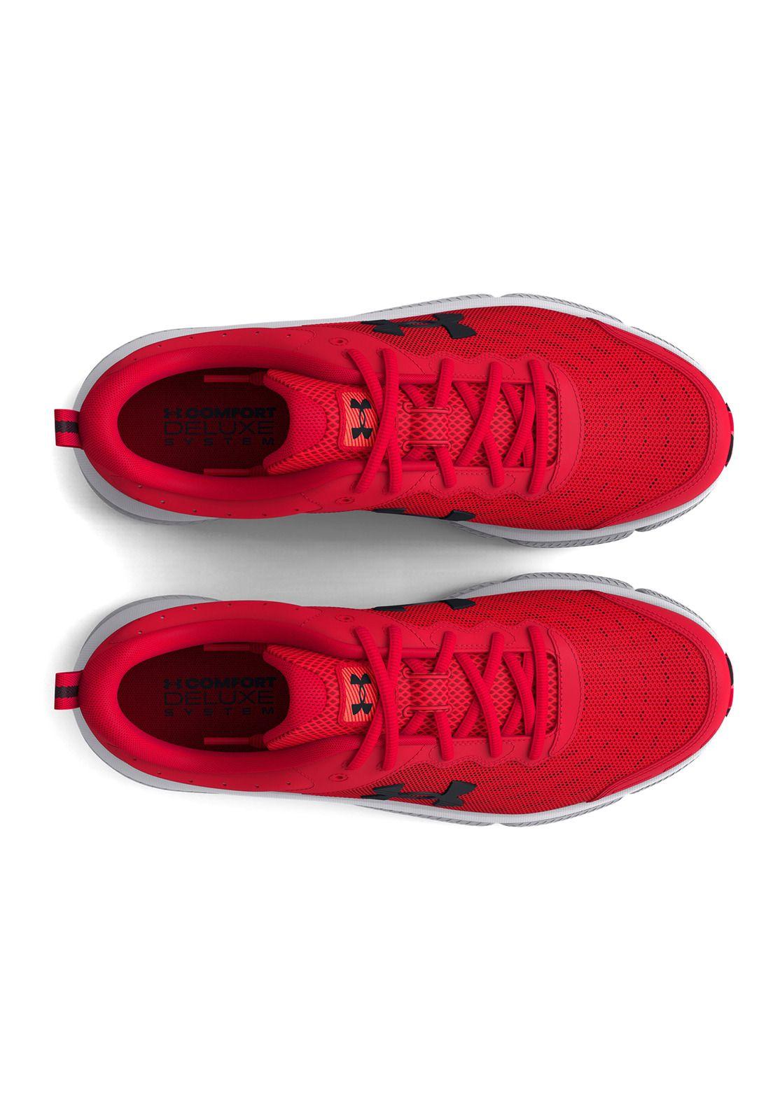 Zapatilla Ua Charged Assert 10 Rojo Hombre-4