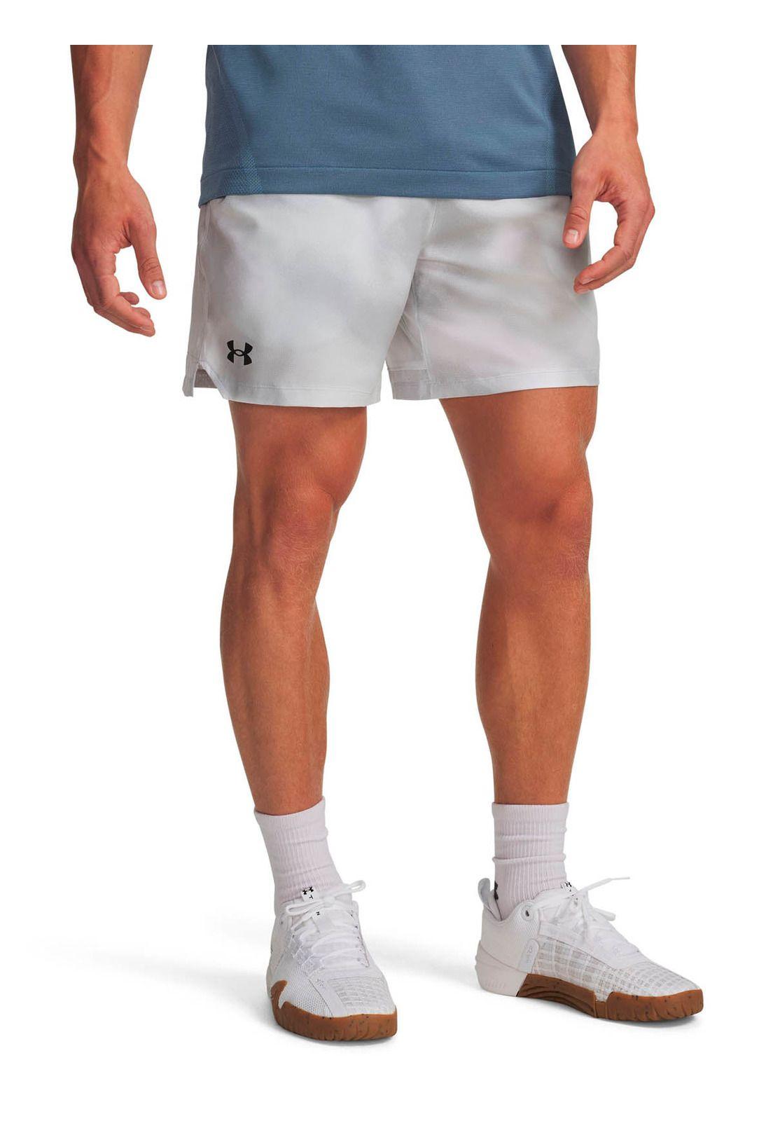 Shorts Training  hombre Vanish Woven 6" Printed gris -0
