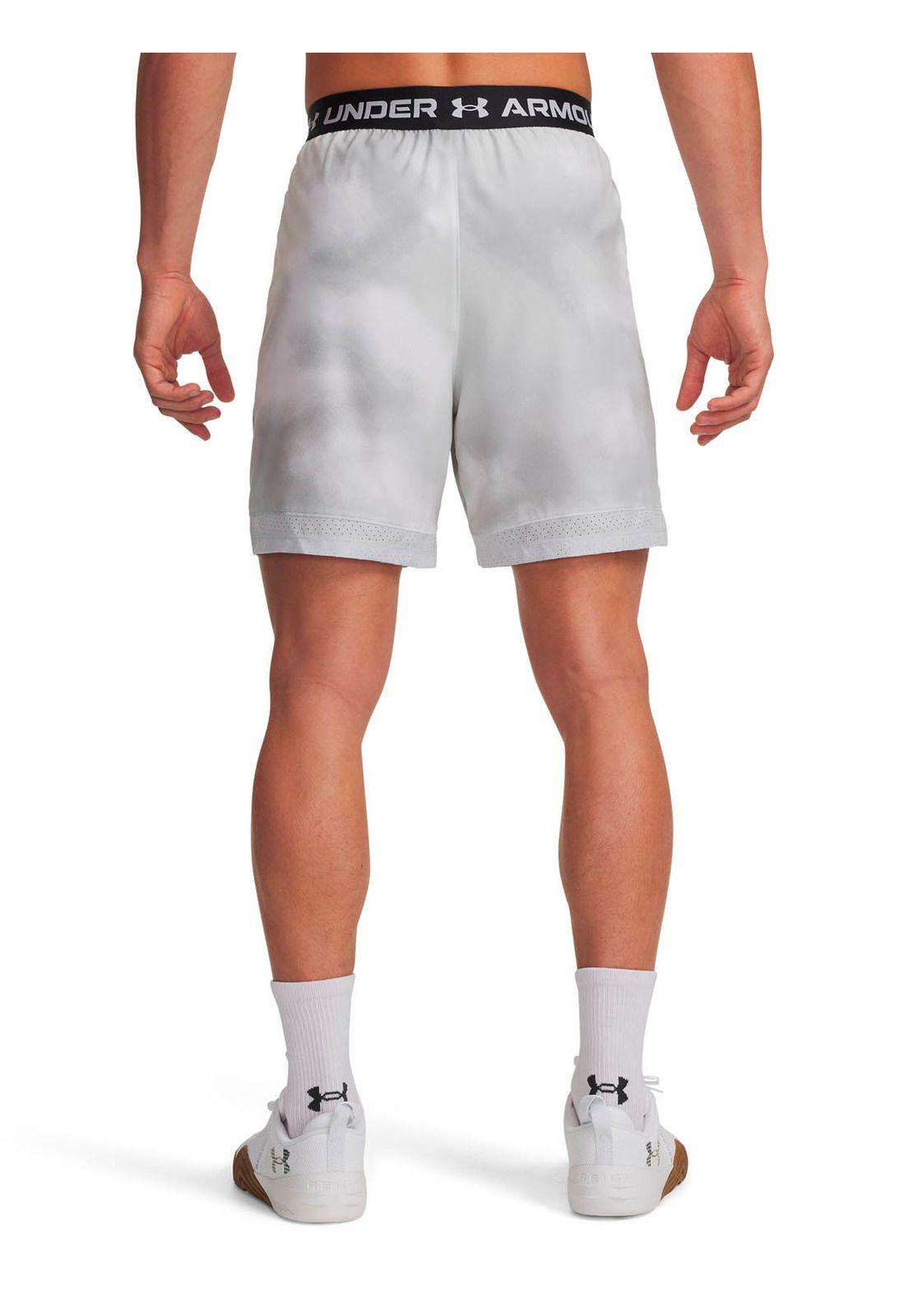 Shorts Training  hombre Vanish Woven 6" Printed gris -1