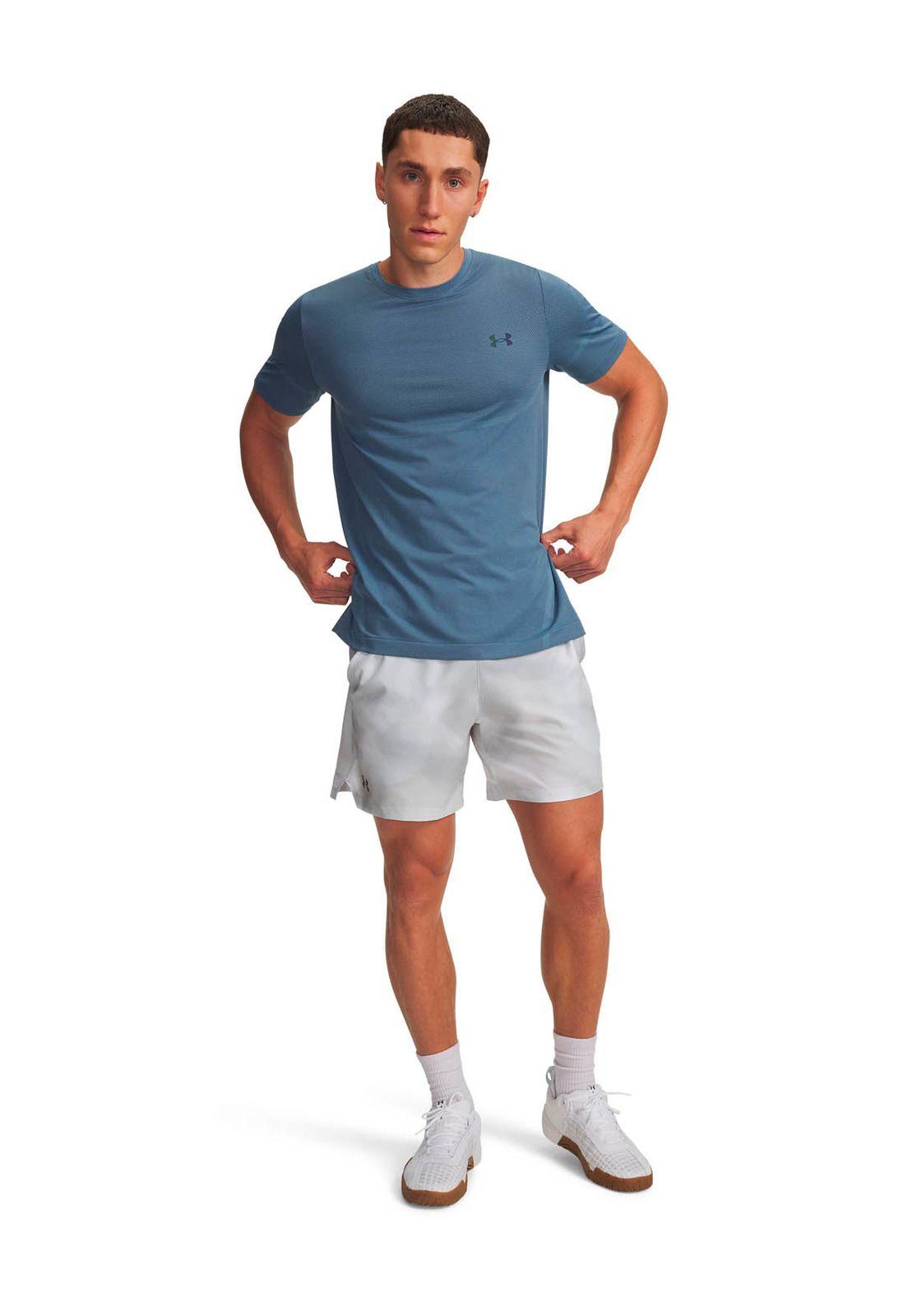 Shorts Training  hombre Vanish Woven 6" Printed gris -3