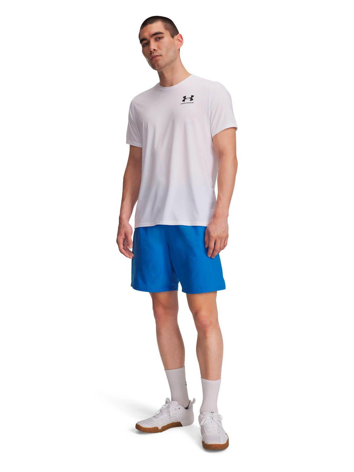 Short Training   hombre Tech Woven Wordmark Azul -3