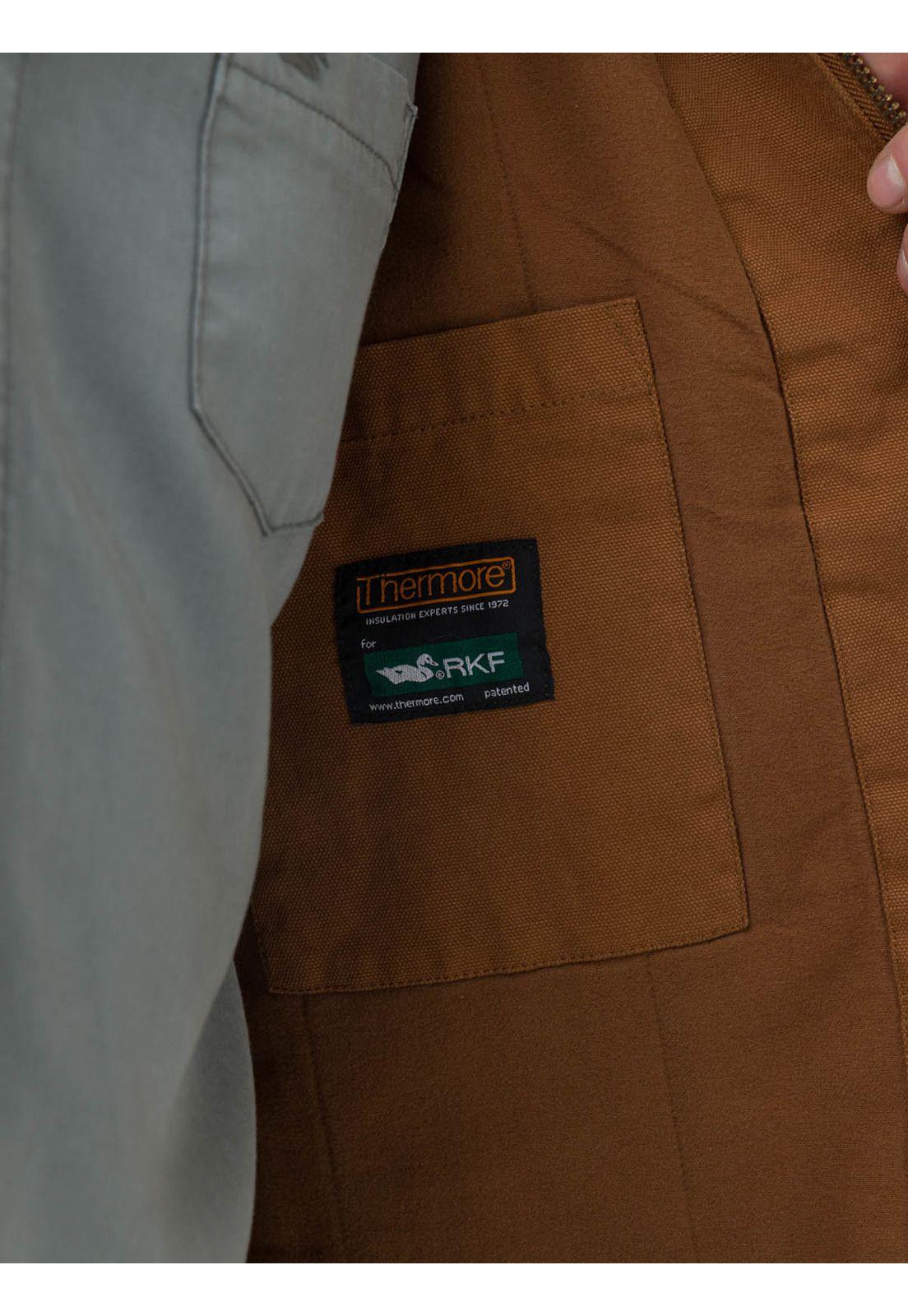Chaqueta Algodón Orgánico Hombre Tundra Café-8