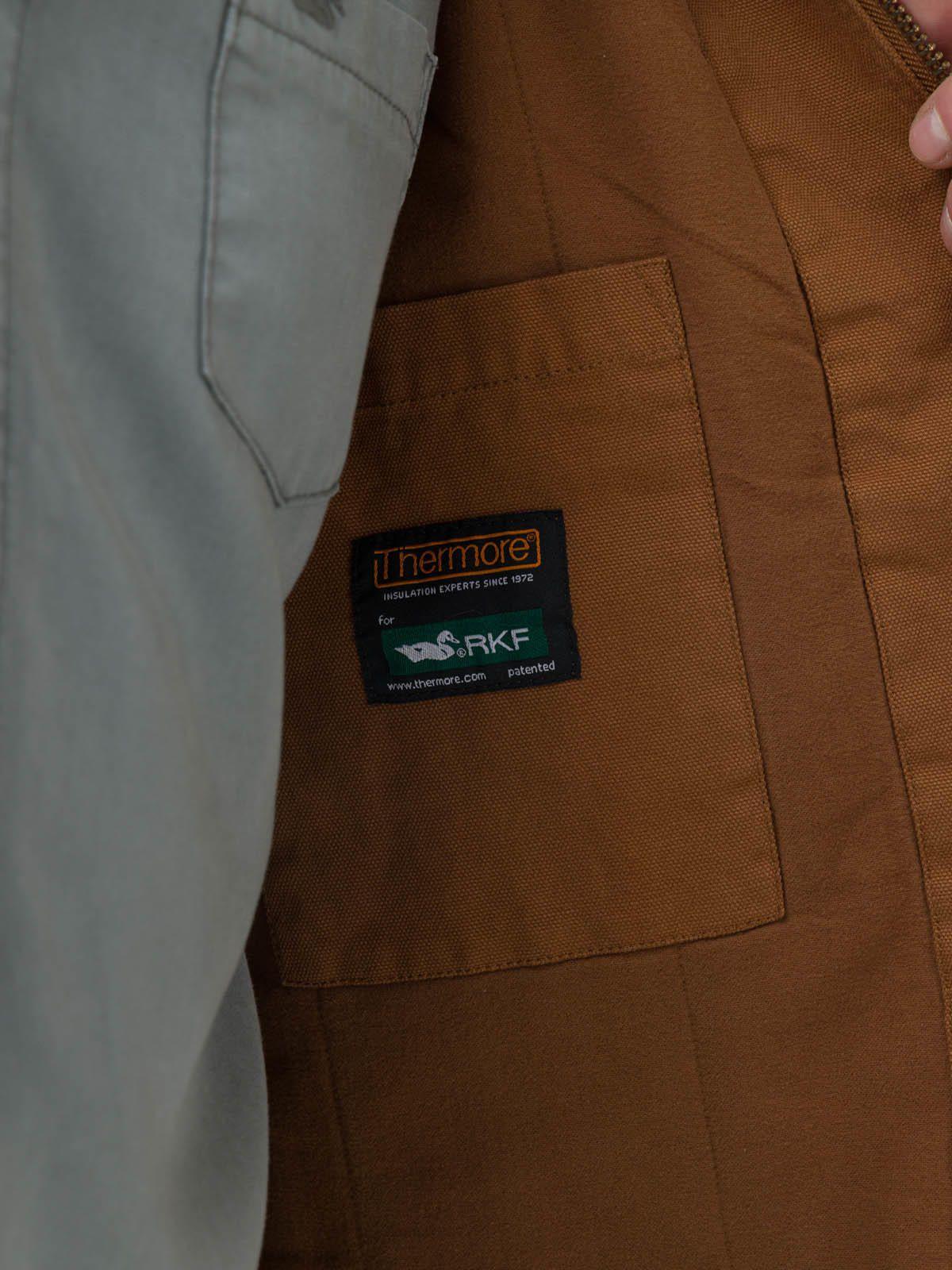 Chaqueta Algodón Orgánico Hombre Tundra Café-8