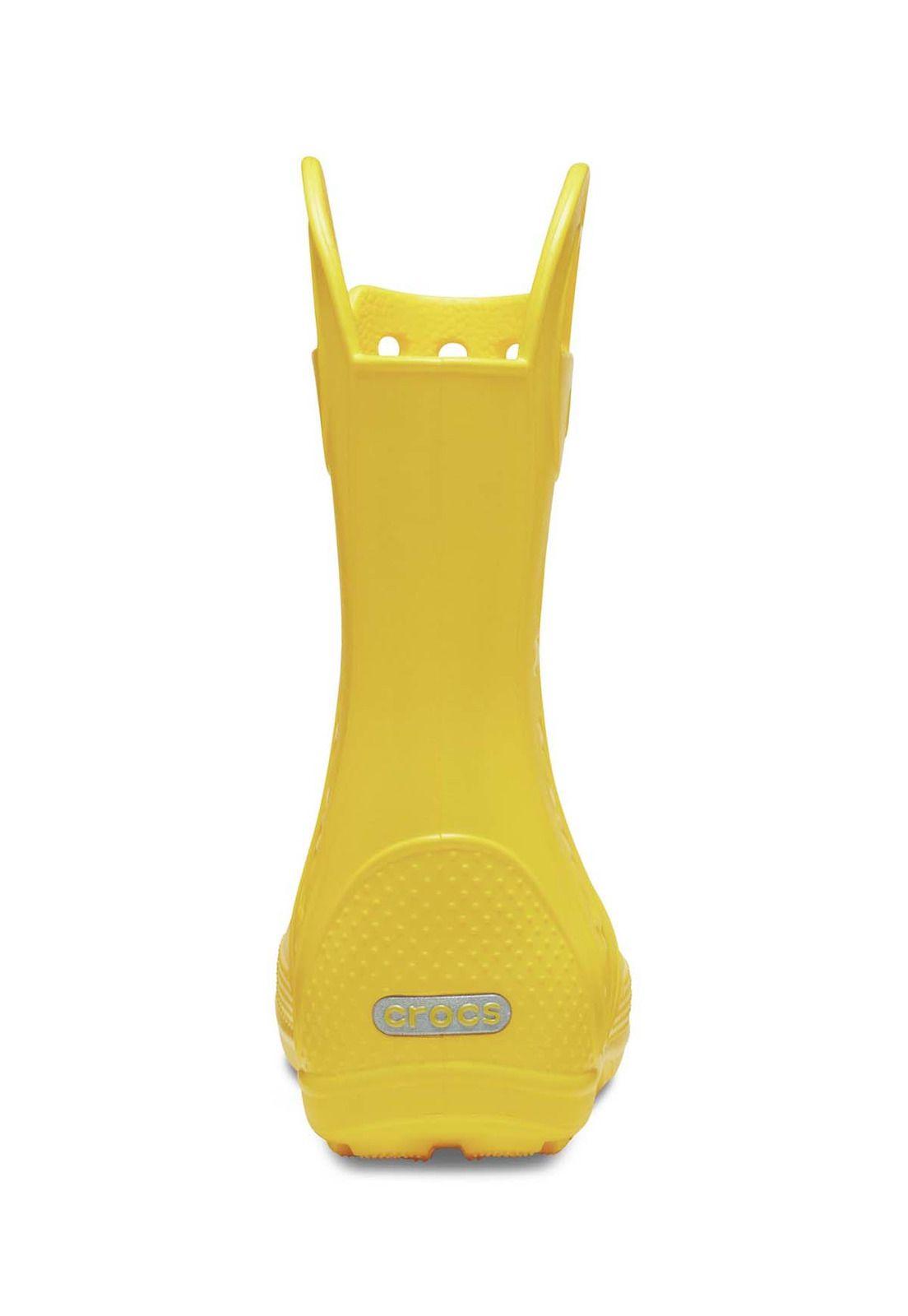 Bota de agua Crocs Niña Handle It Boot K Amarillo-7