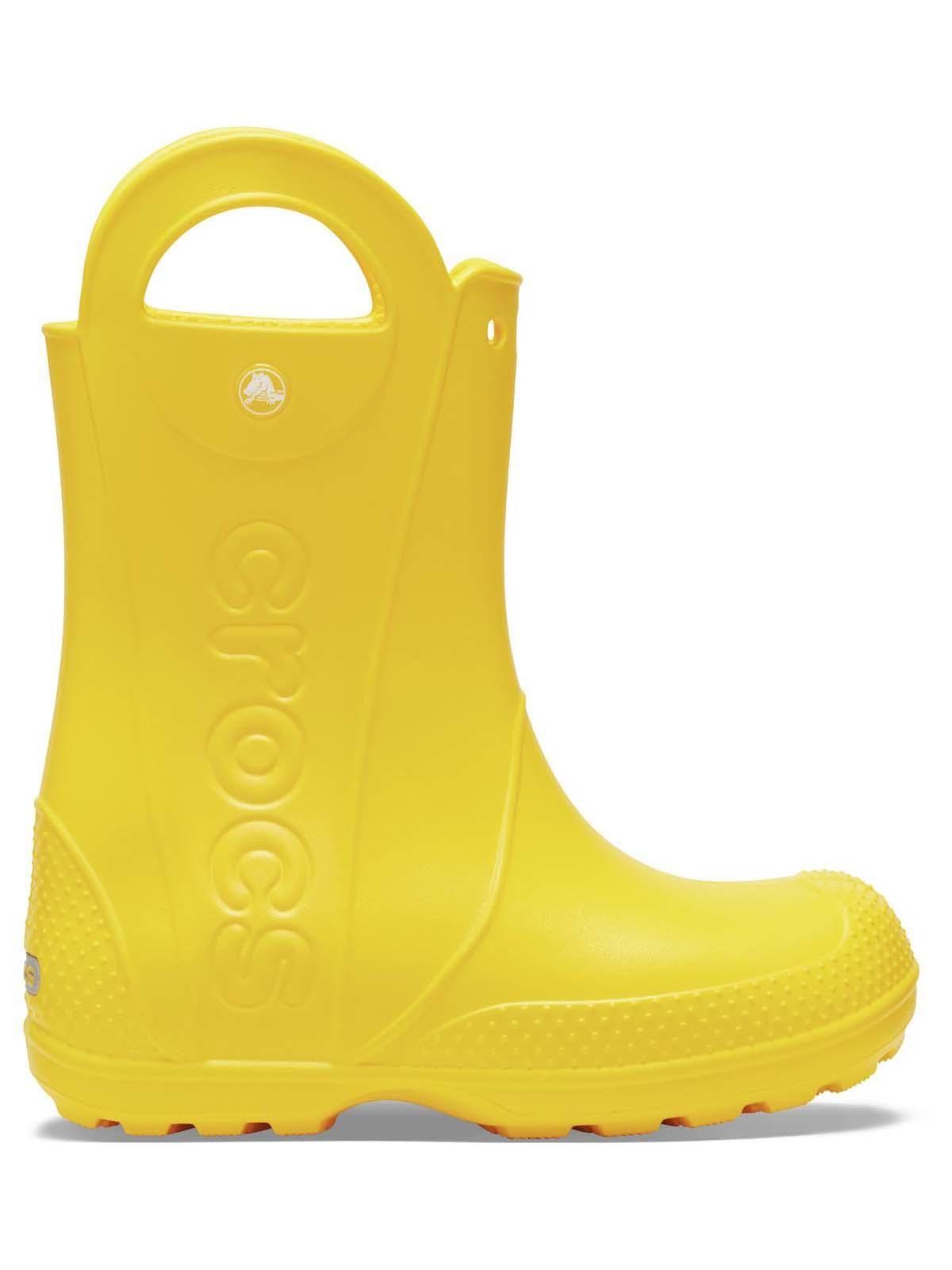 Bota de agua Crocs Niña Handle It Boot K Amarillo-0