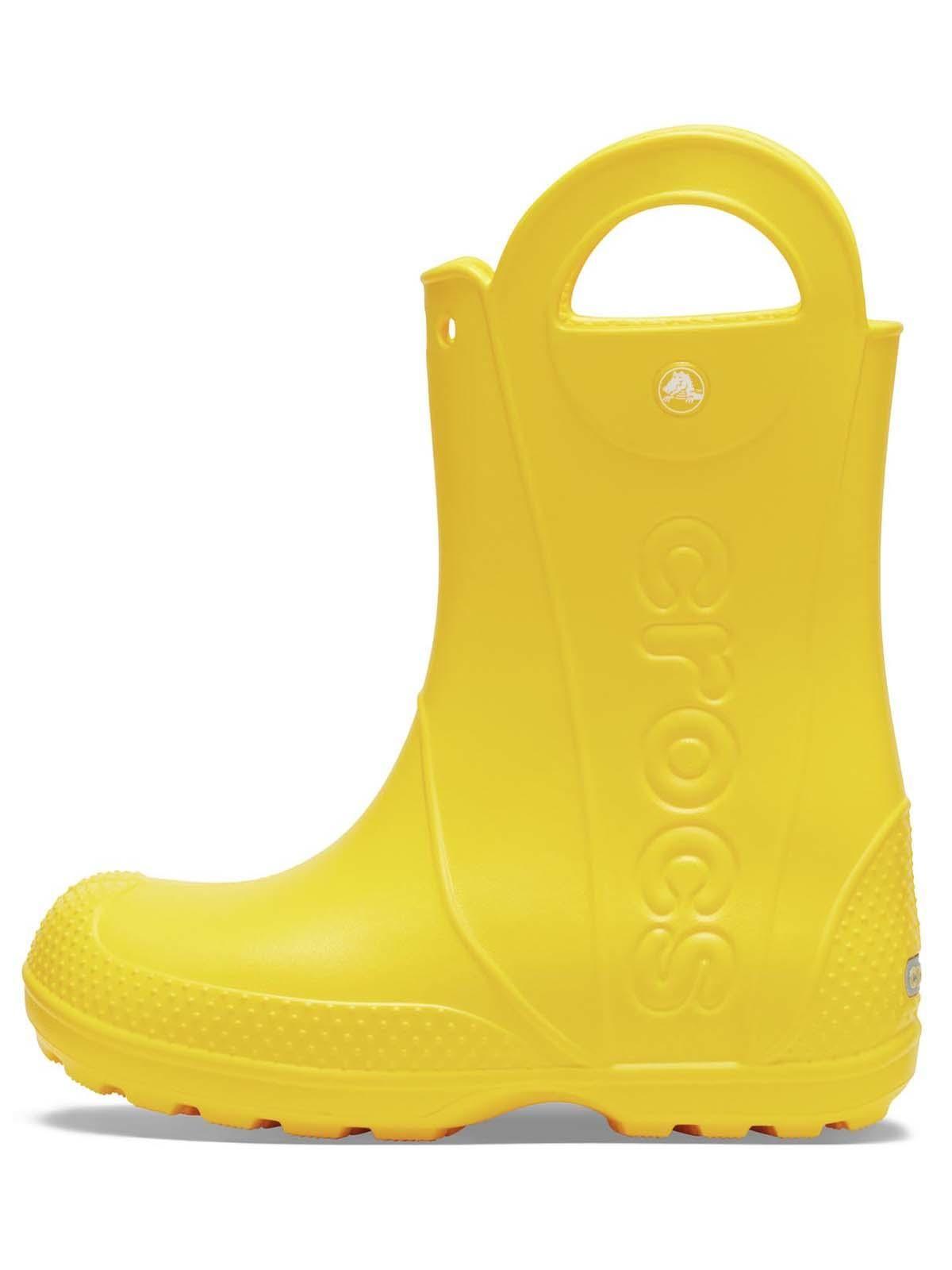Bota de agua Crocs Niña Handle It Boot K Amarillo-1
