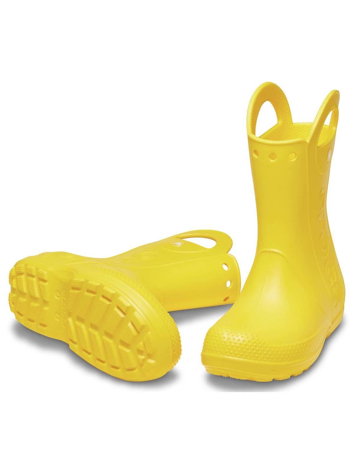 Bota de agua Crocs Niña Handle It Boot K Amarillo-3