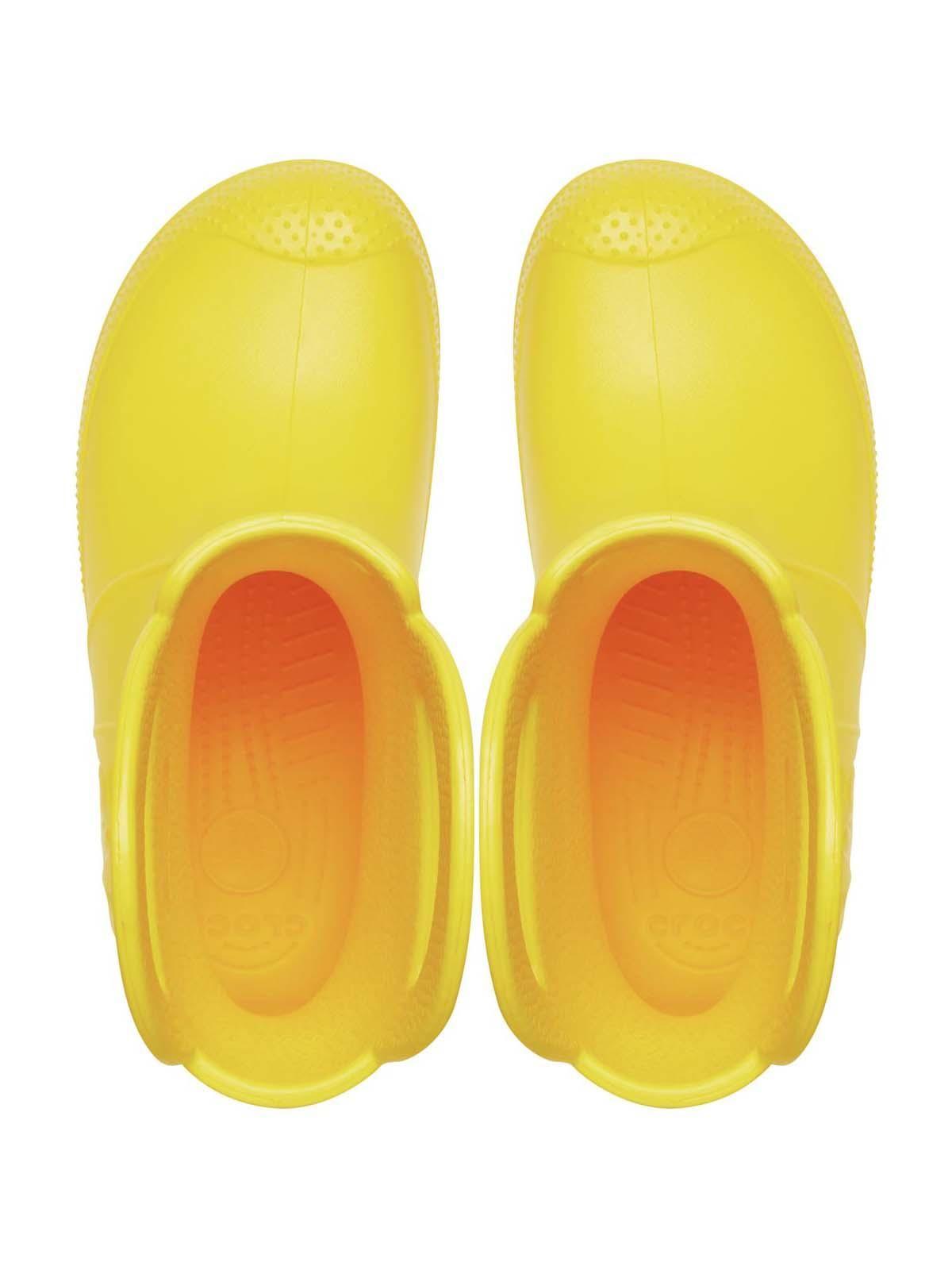 Bota de agua Crocs Niña Handle It Boot K Amarillo-4