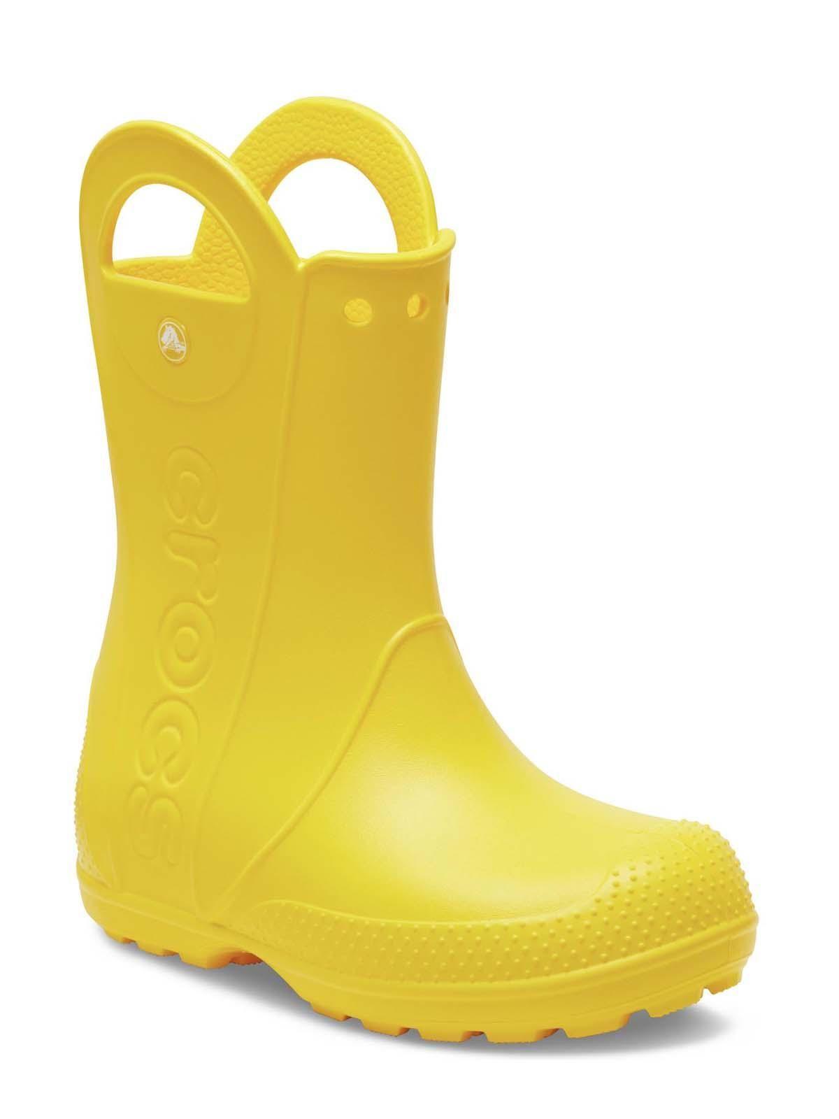 Bota de agua Crocs Niña Handle It Boot K Amarillo-6
